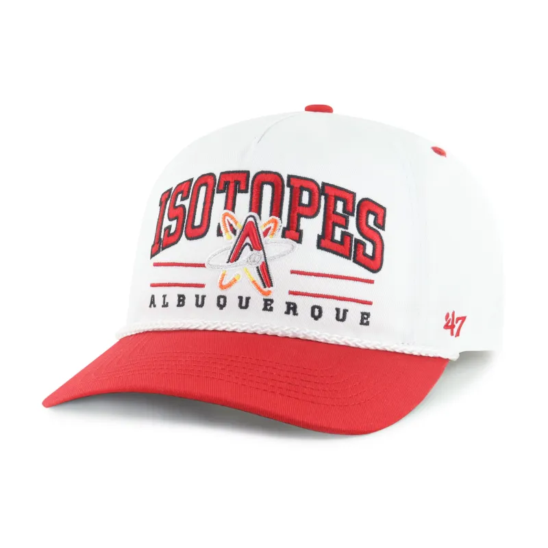 ALBUQUERQUE ISOTOPES ROSCOE ROPE TWO TONE '47 HITCH sold by 47