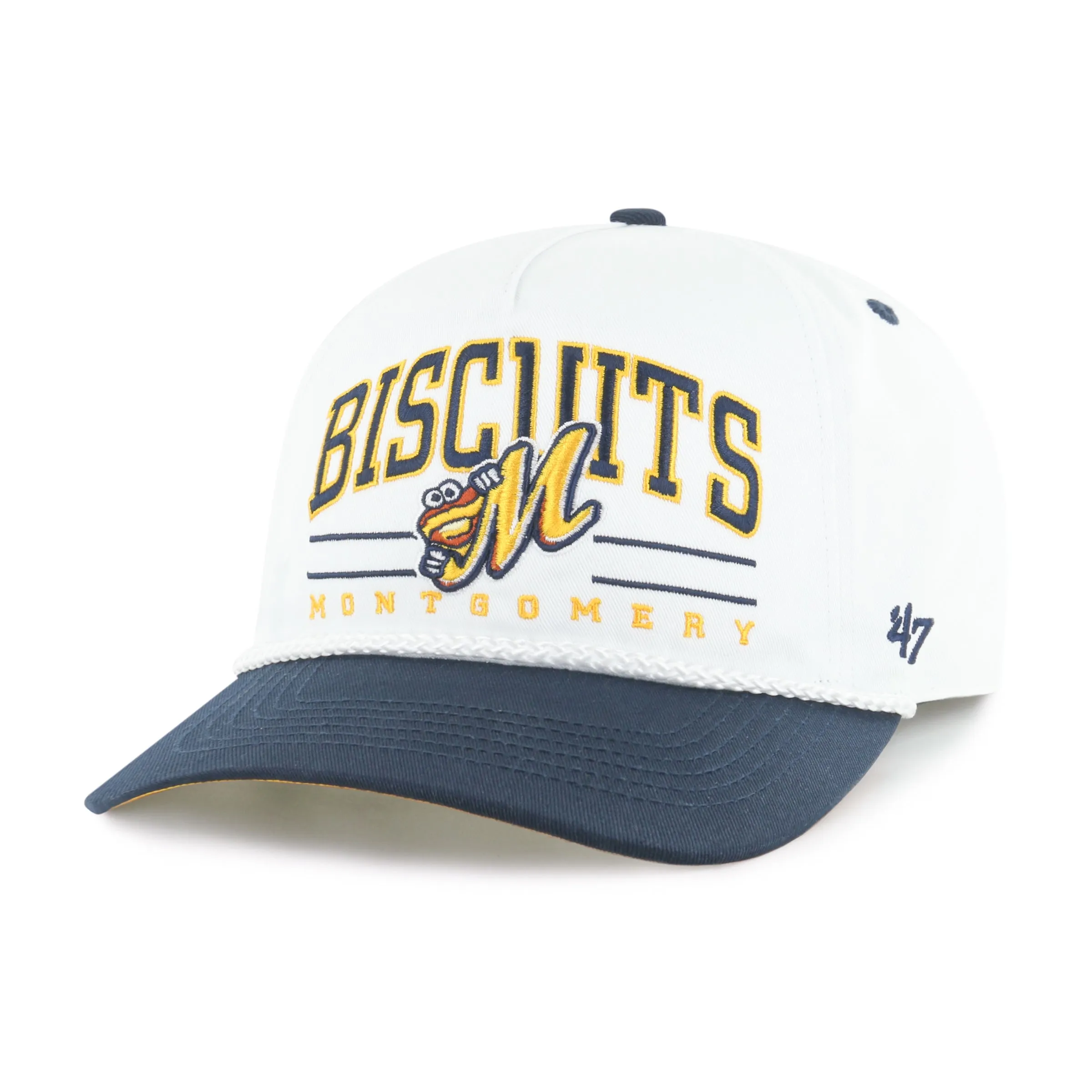 MONTGOMERY BISCUITS ROSCOE ROPE TWO TONE '47 HITCH sold by 47