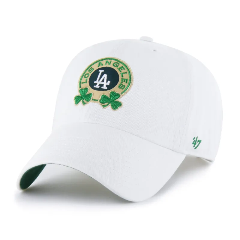 LOS ANGELES DODGERS ST PATTYS DOUBLE SHAMROCK '47 CLEAN UP sold by 47
