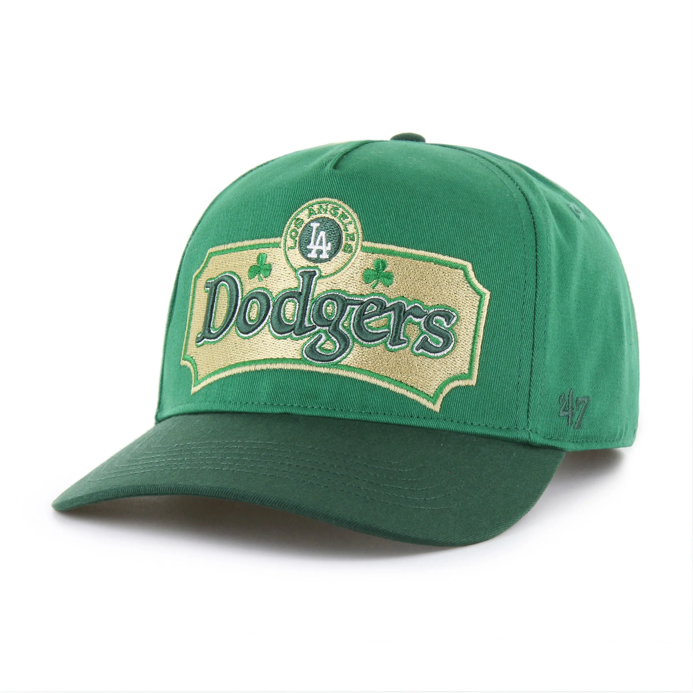 LOS ANGELES DODGERS ST PATTYS DOUBLE SHAMROCK '47 HITCH sold by 47