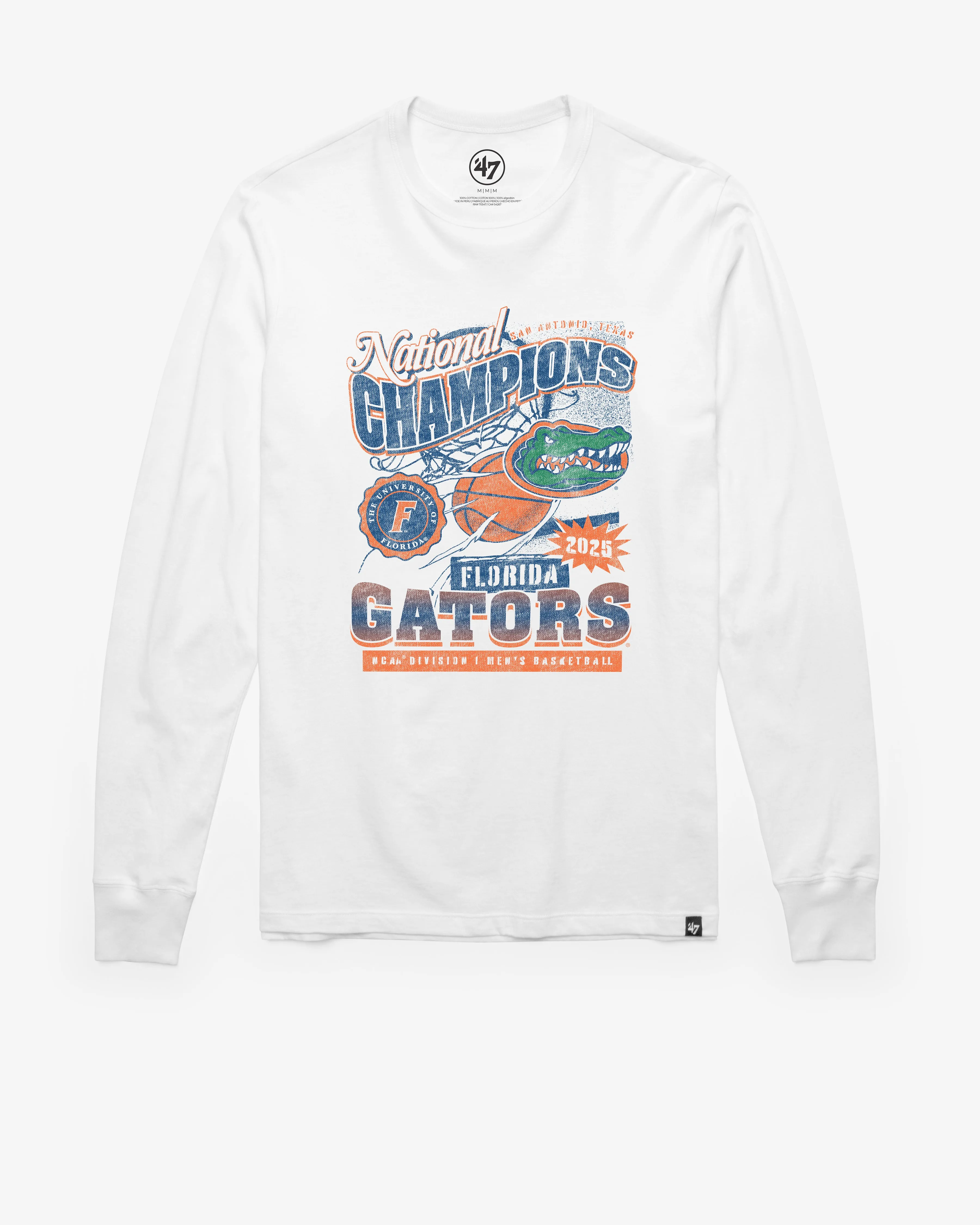 FLORIDA GATORS NCAA NATIONAL CHAMPIONS '47 FRANKLIN LONG SLEEVE TEE sold by 47