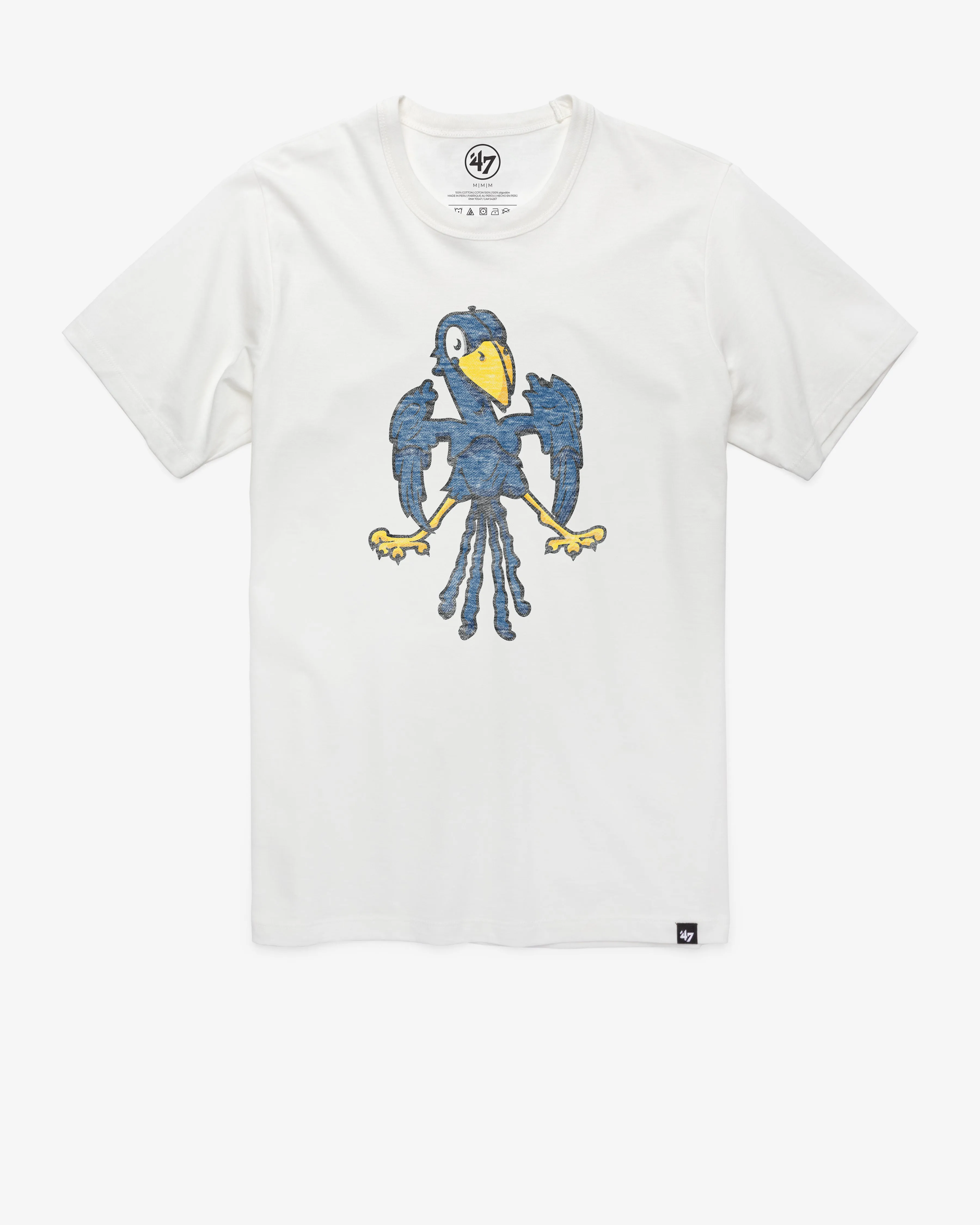 KANSAS JAYHAWKS VINTAGE PREMIER '47 FRANKLIN TEE sold by 47