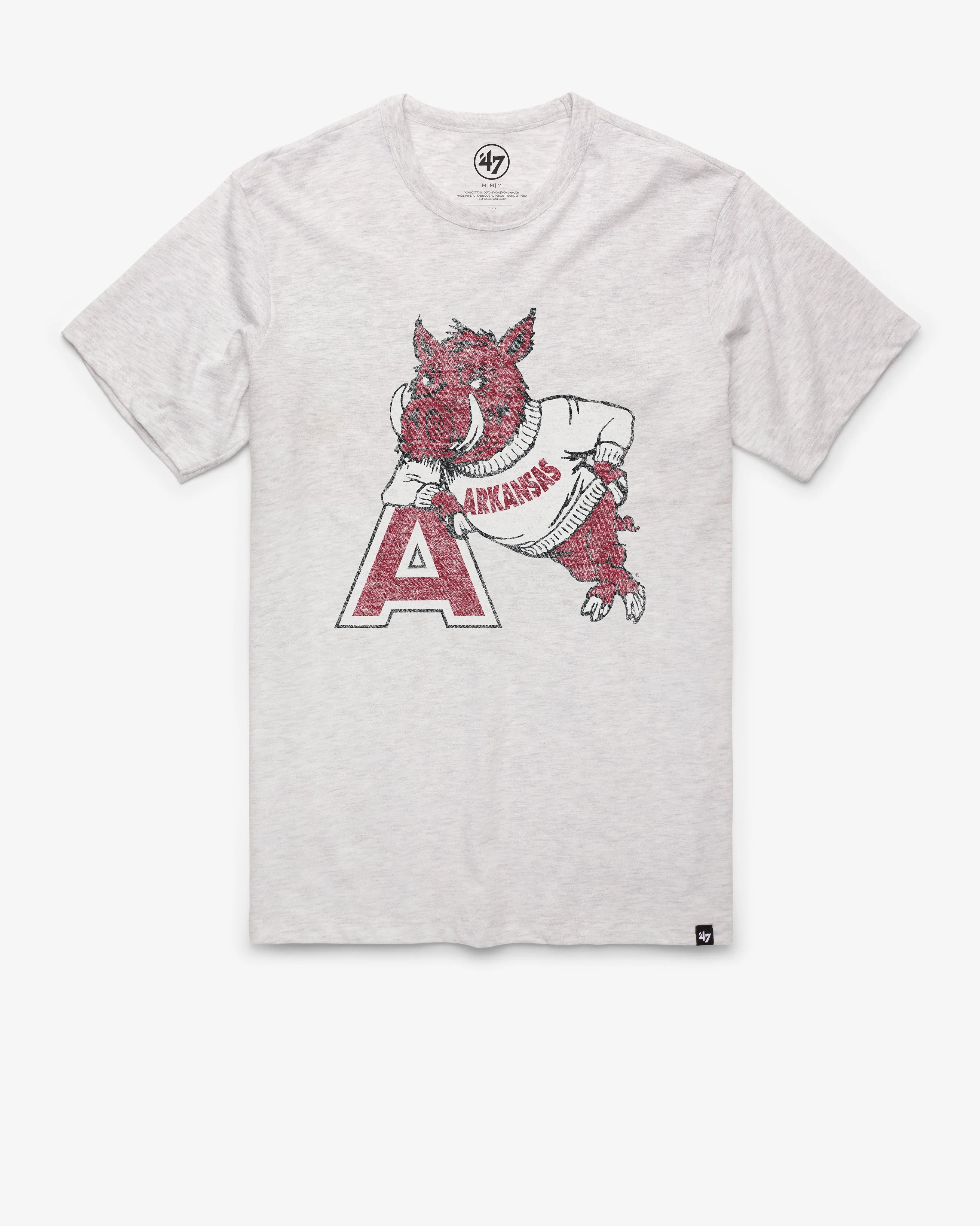 ARKANSAS RAZORBACKS VINTAGE PREMIER '47 FRANKLIN TEE sold by 47