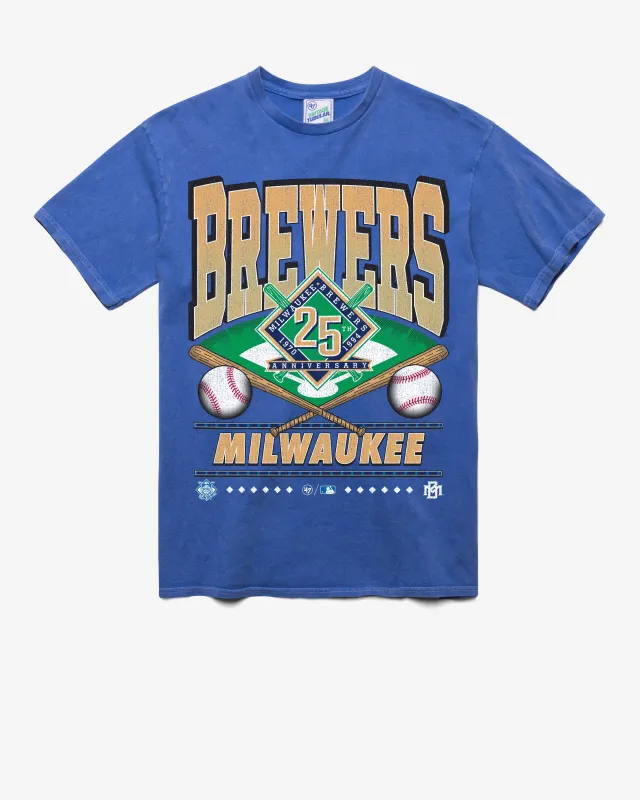 MILWAUKEE BREWERS COOPERSTOWN STRAIGHT SHOT VINTAGE '47 TUBULAR TEE sold by 47