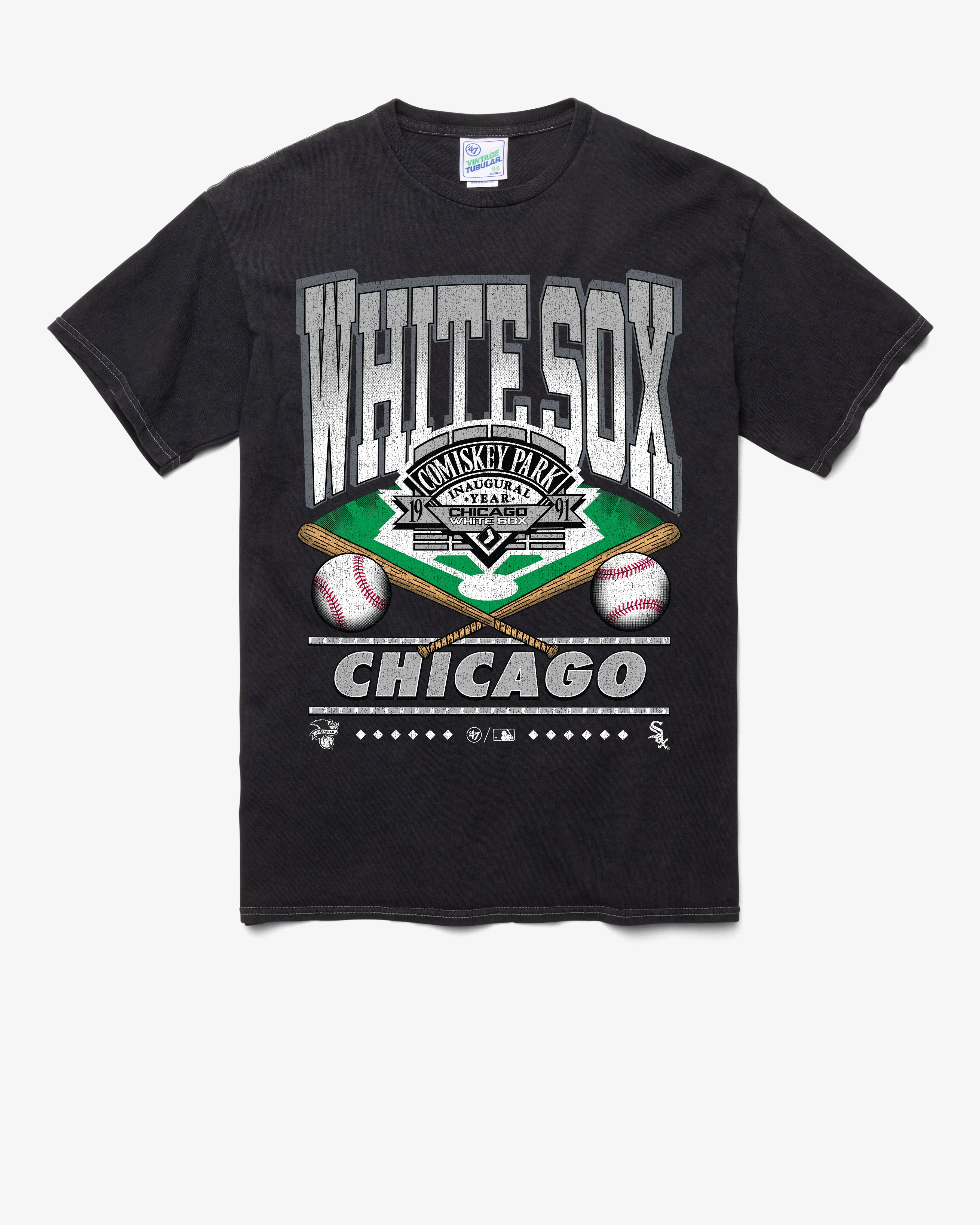 CHICAGO WHITE SOX COOPERSTOWN STRAIGHT SHOT VINTAGE '47 TUBULAR TEE sold by 47