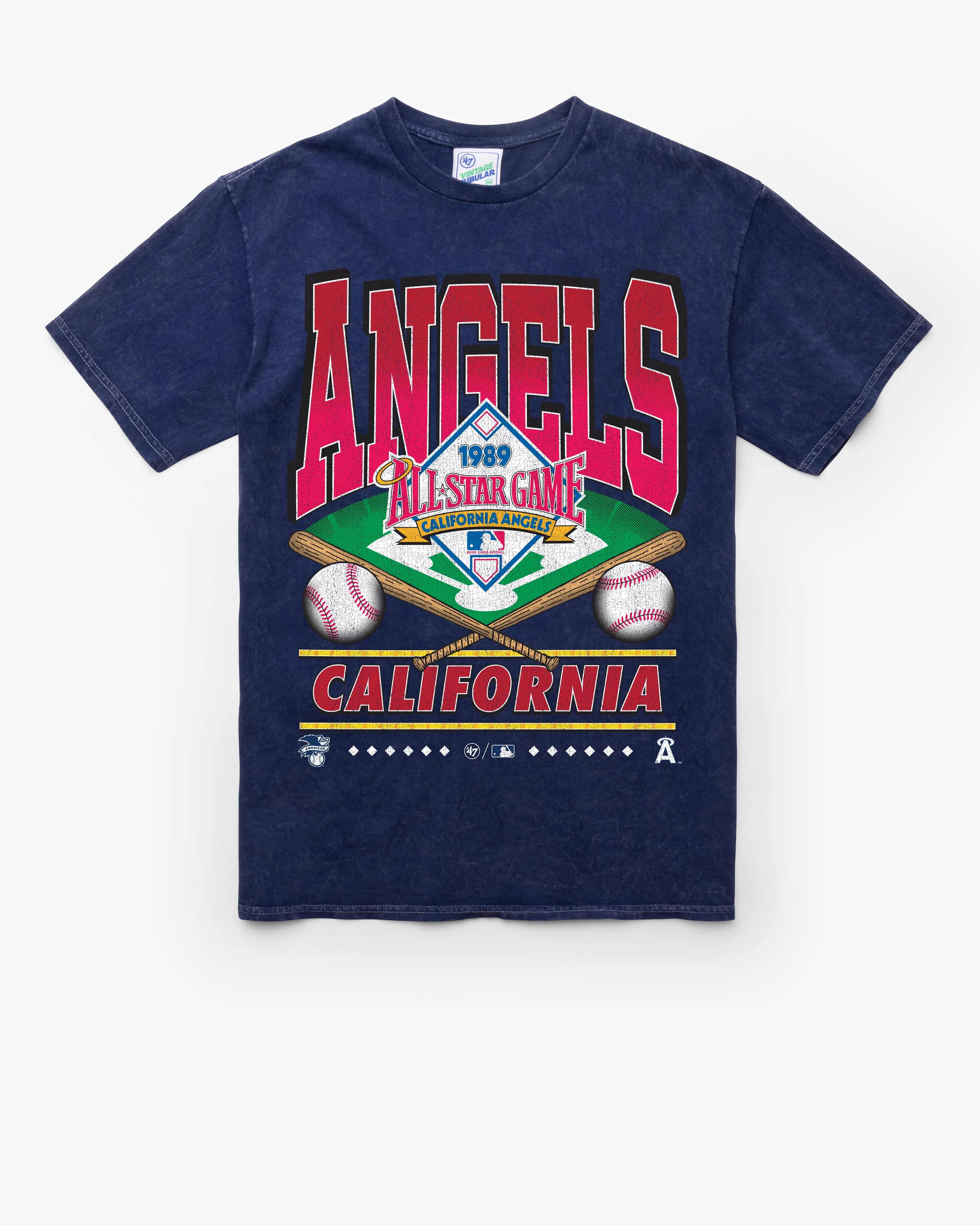 LOS ANGELES ANGELS COOPERSTOWN STRAIGHT SHOT VINTAGE '47 TUBULAR TEE sold by 47