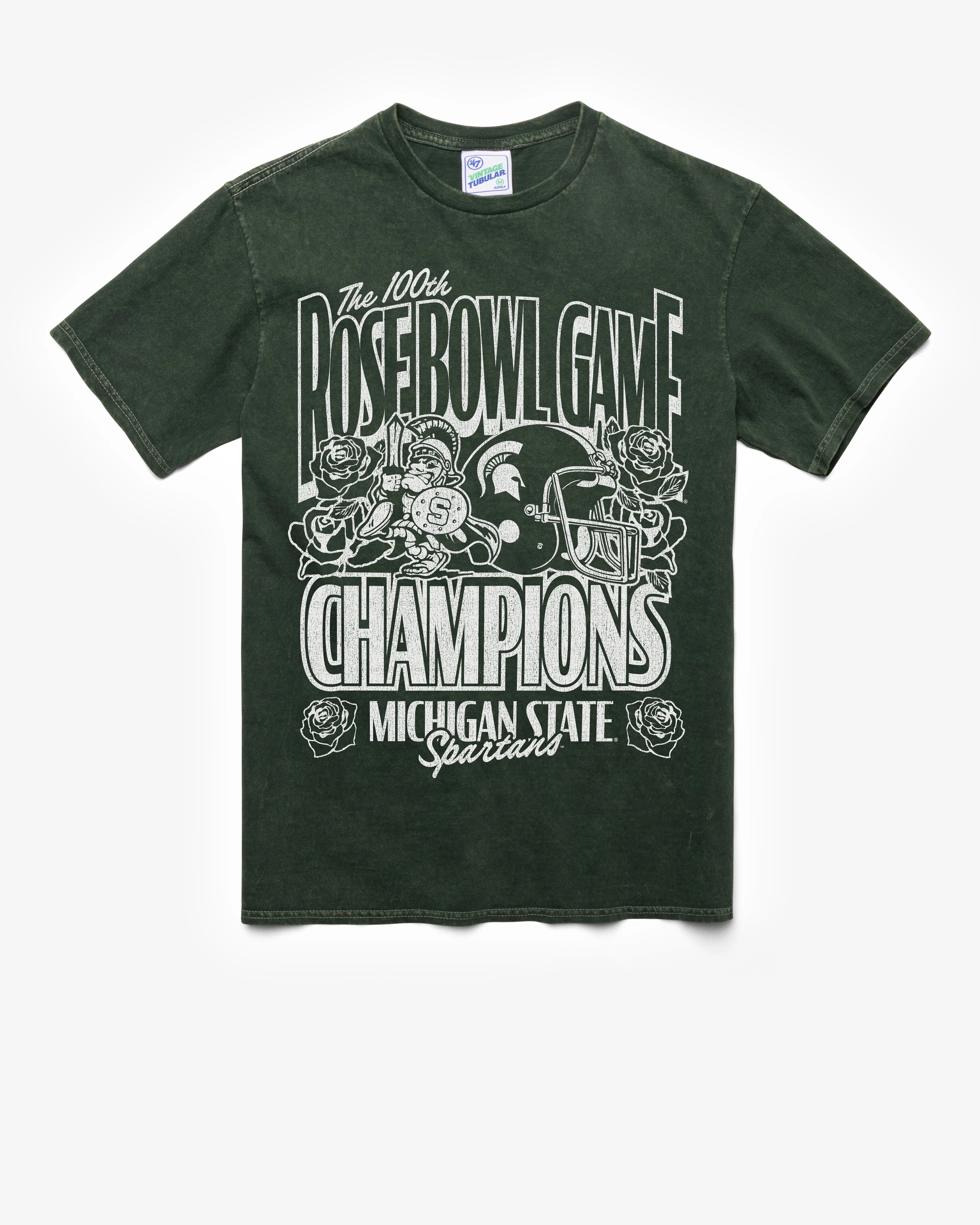 MICHIGAN STATE SPARTANS H-BOWL MONOCHROME VINTAGE '47 TUBULAR TEE sold by 47