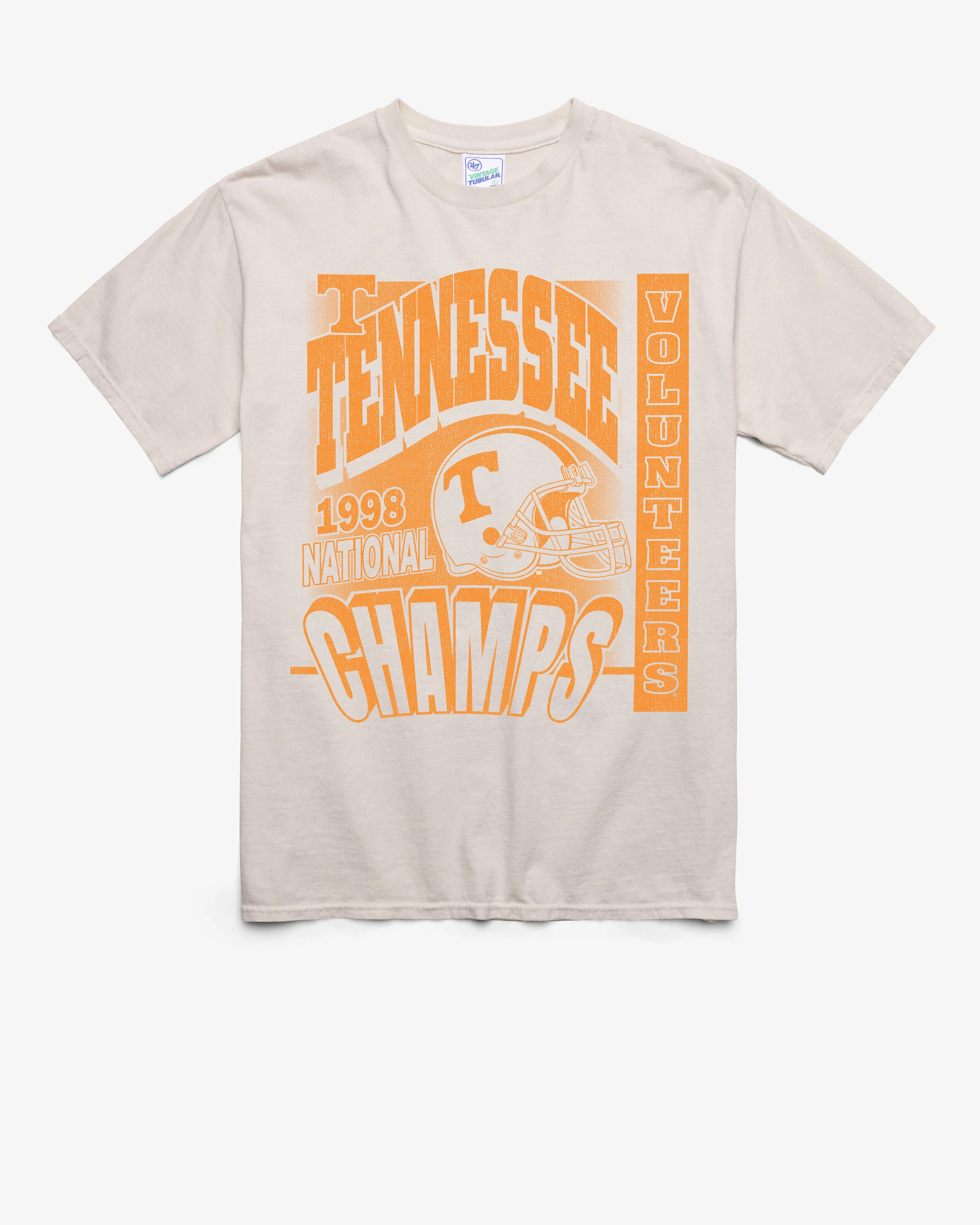 TENNESSEE VOLUNTEERS H-CHAMPS MONOCHROME VINTAGE '47 TUBULAR TEE sold by 47
