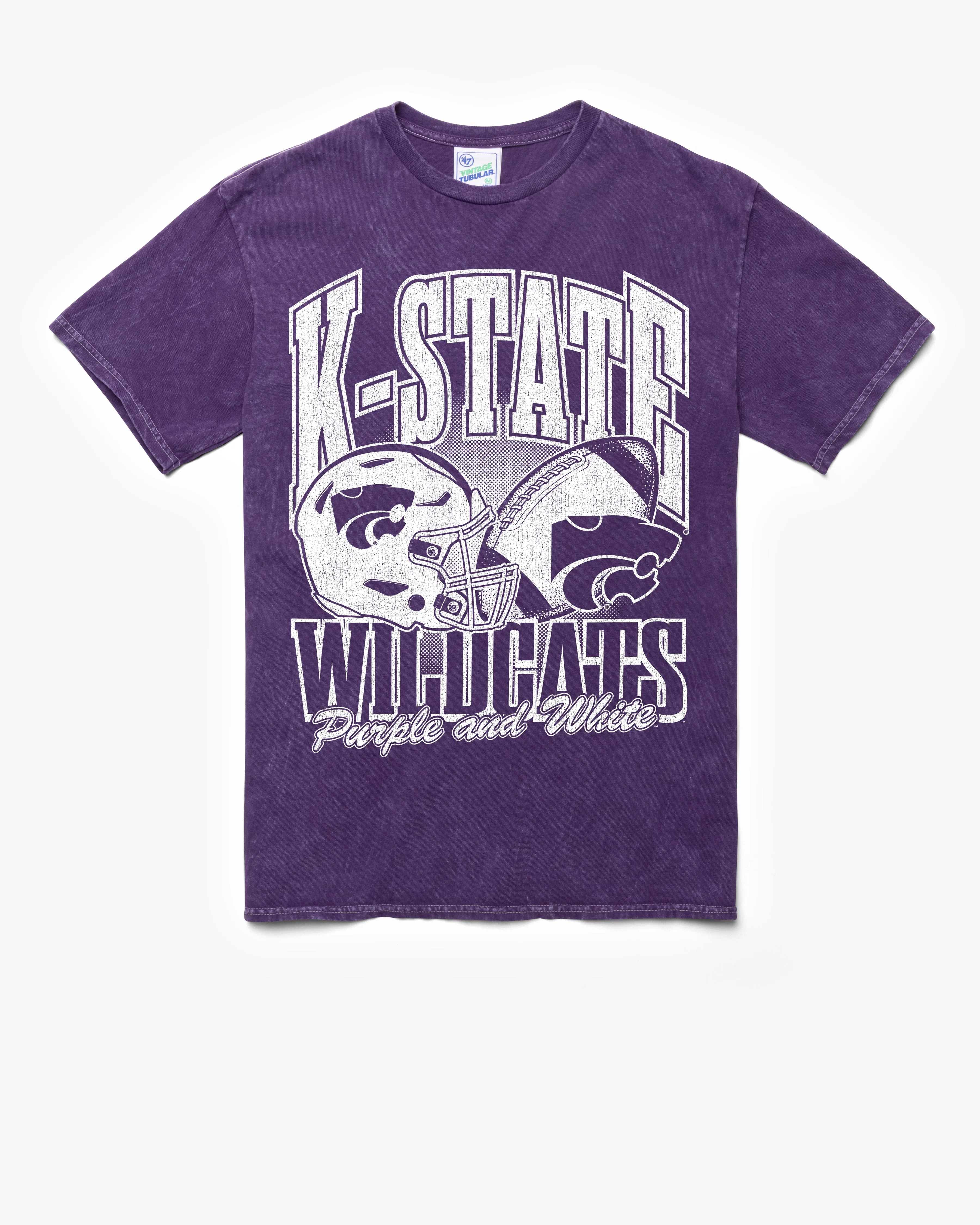 KANSAS STATE WILDCATS MONOCHROME VINTAGE '47 TUBULAR TEE sold by 47