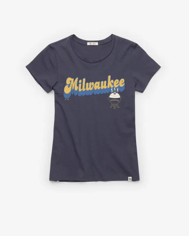 MILWAUKEE BREWERS CITY CONNECT MYSTIC '47 FRANKIE TEE WOMENS sold by 47