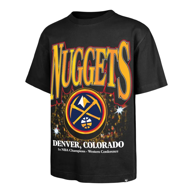DENVER NUGGETS CHAMPIONS FLASHBULB '47 FOUNDATION TEE made by 47