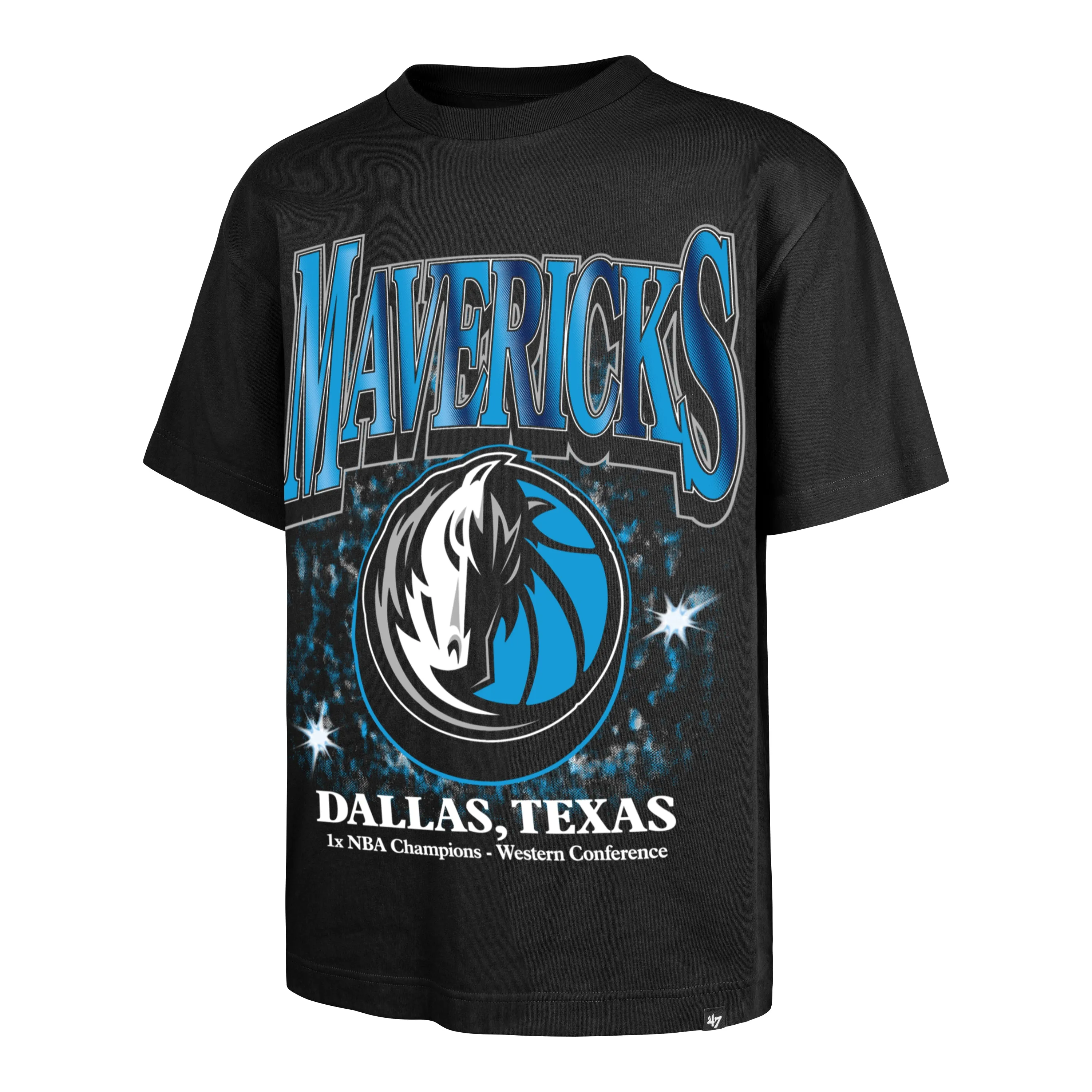 DALLAS MAVERICKS CHAMPIONS FLASHBULB '47 FOUNDATION TEE sold by 47