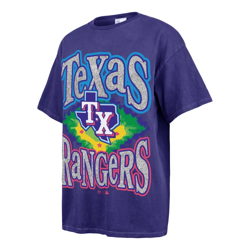 TEXAS RANGERS FLASHING LIGHTS VINTAGE '47 BOYFRIEND TEE WOMENS sold by 47