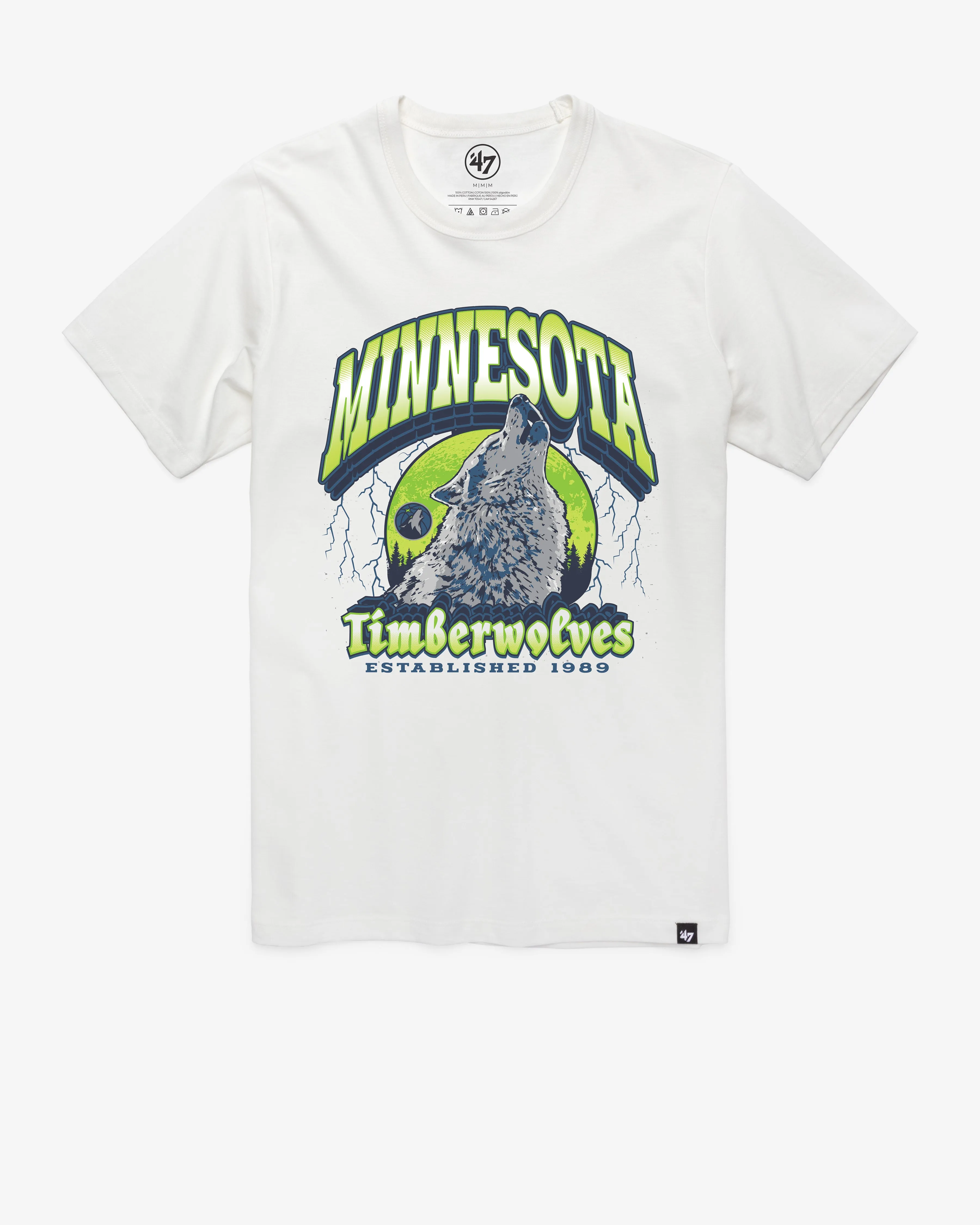 MINNESOTA TIMBERWOLVES REGIONAL '47 FRANKLIN TEE sold by 47