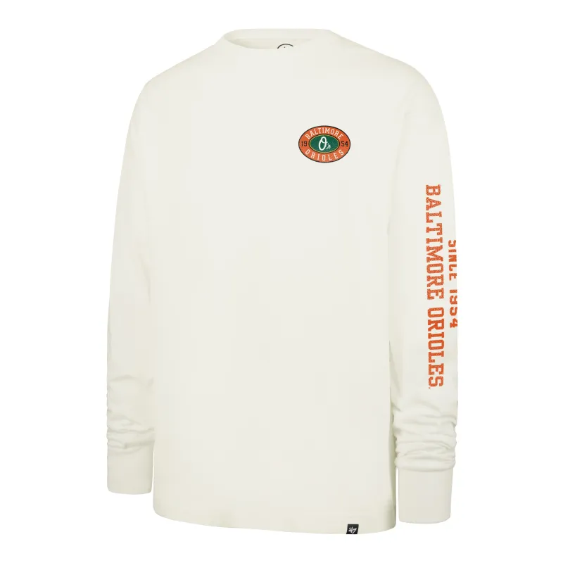 BALTIMORE ORIOLES TIDE SWEEP MONTAUK '47 FOUNDATION LONG SLEEVE TEE sold by 47