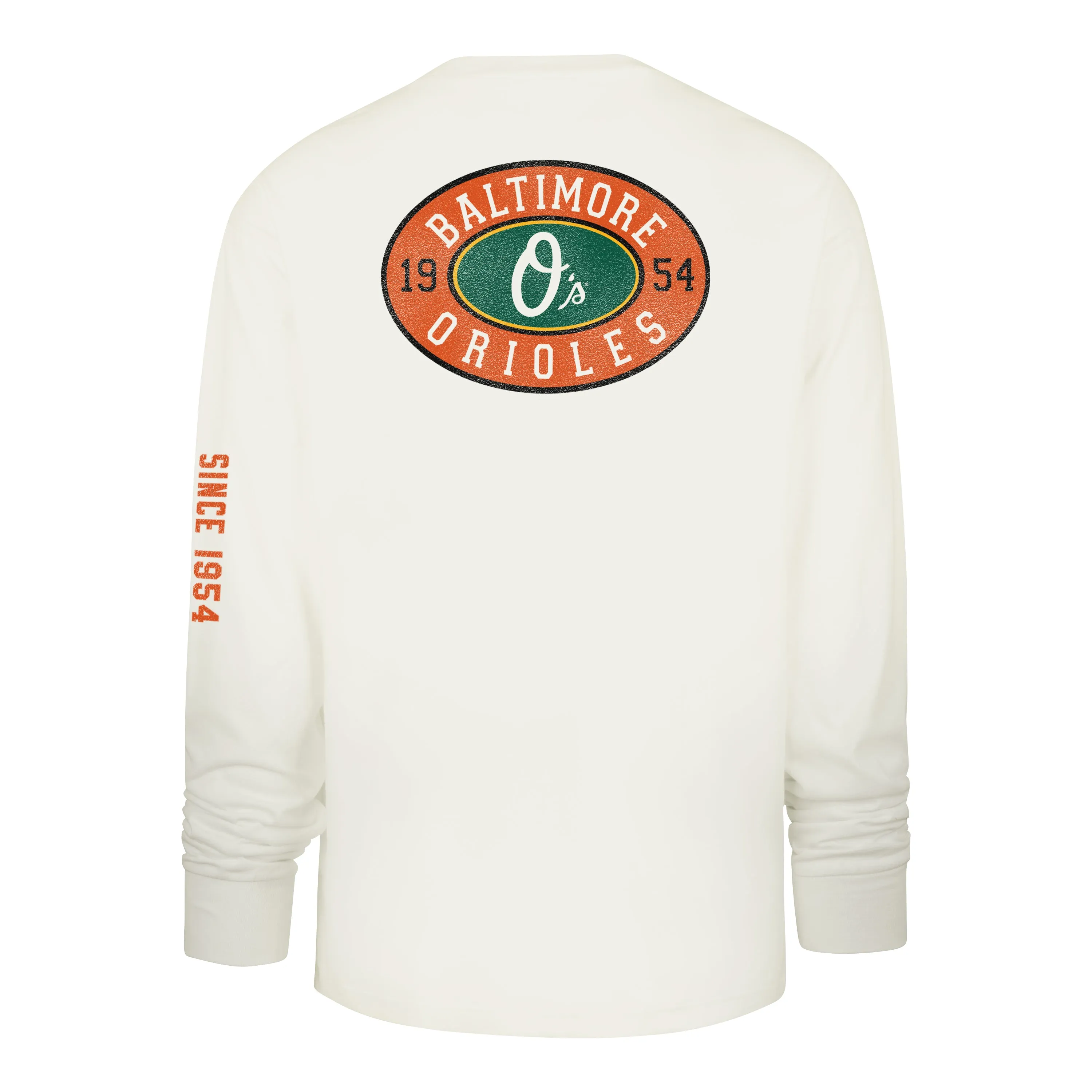 BALTIMORE ORIOLES TIDE SWEEP MONTAUK '47 FOUNDATION LONG SLEEVE TEE sold by 47 product image thumbnail 2