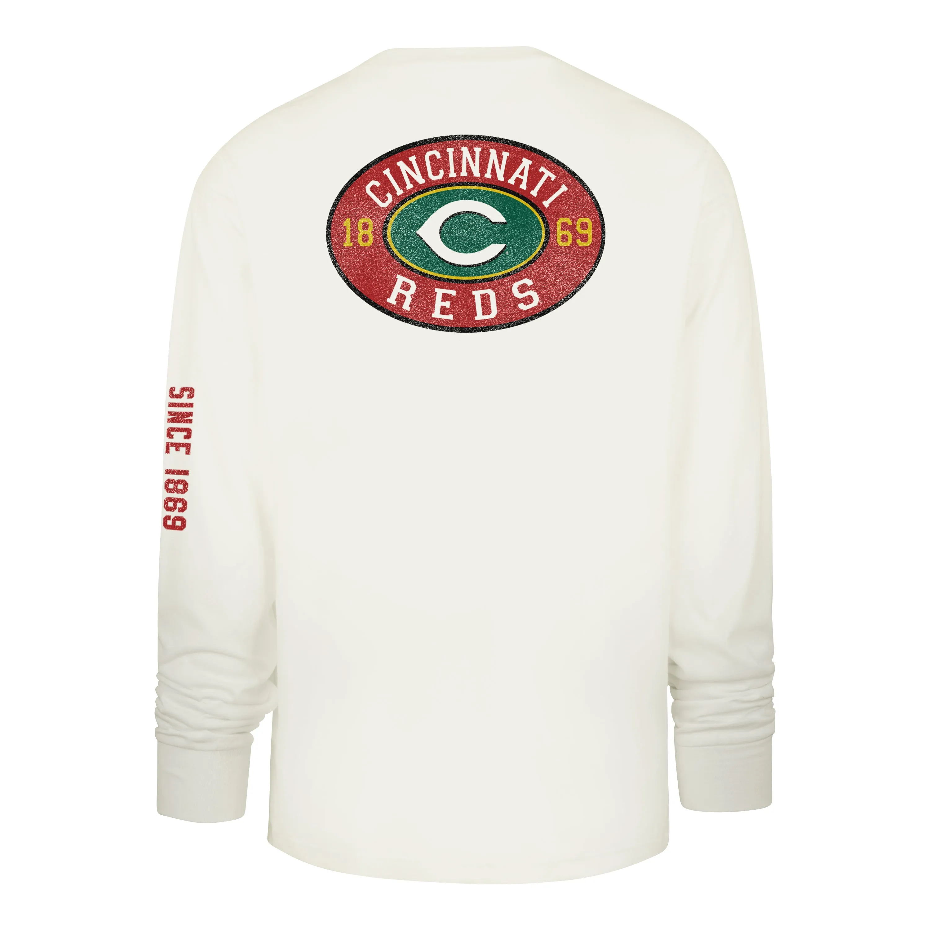 CINCINNATI REDS TIDE SWEEP MONTAUK '47 FOUNDATION LONG SLEEVE TEE sold by 47 product image thumbnail 2