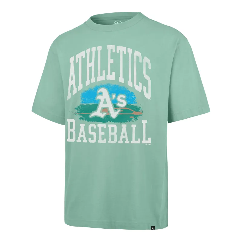 ATHLETICS BASEBALL CLOUDFIELD MONTAUK '47 FOUNDATION TEE sold by 47