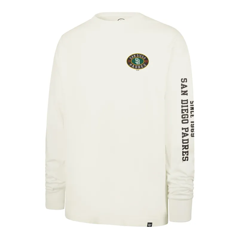 SAN DIEGO PADRES TIDE SWEEP MONTAUK '47 FOUNDATION LONG SLEEVE TEE sold by 47
