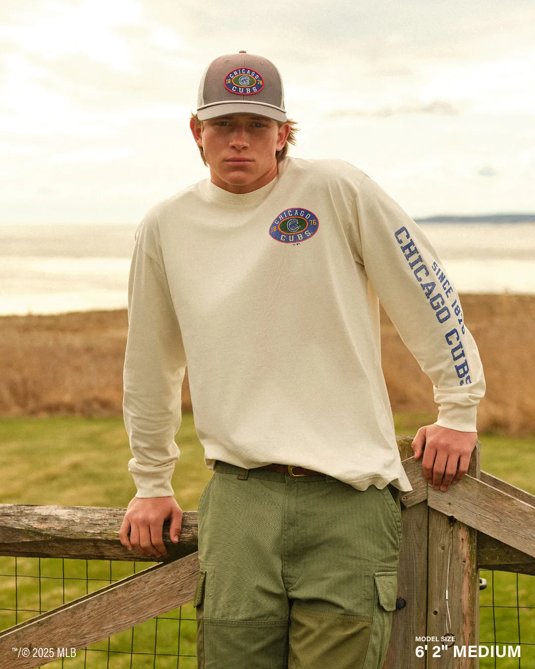 SAN FRANCISCO GIANTS TIDE SWEEP MONTAUK '47 FOUNDATION LONG SLEEVE TEE sold by 47 product image thumbnail 3