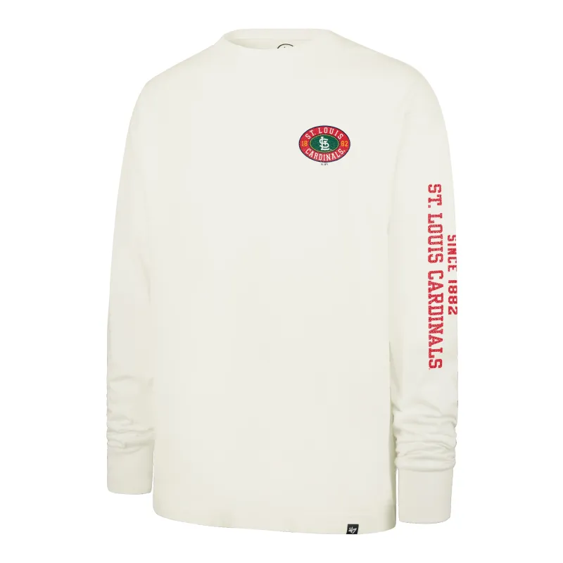 ST. LOUIS CARDINALS TIDE SWEEP MONTAUK '47 FOUNDATION LONG SLEEVE TEE sold by 47