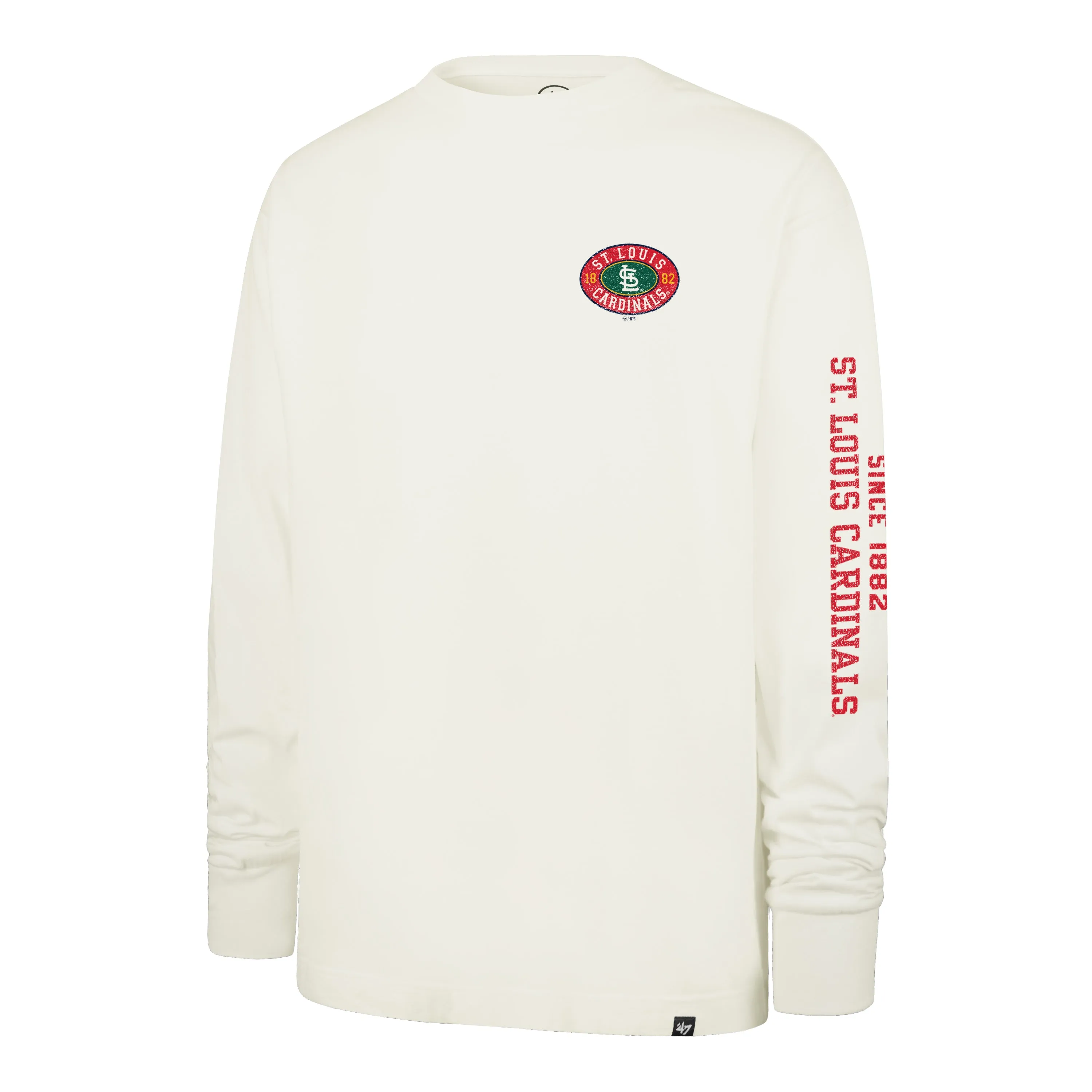 ST. LOUIS CARDINALS TIDE SWEEP MONTAUK '47 FOUNDATION LONG SLEEVE TEE sold by 47
