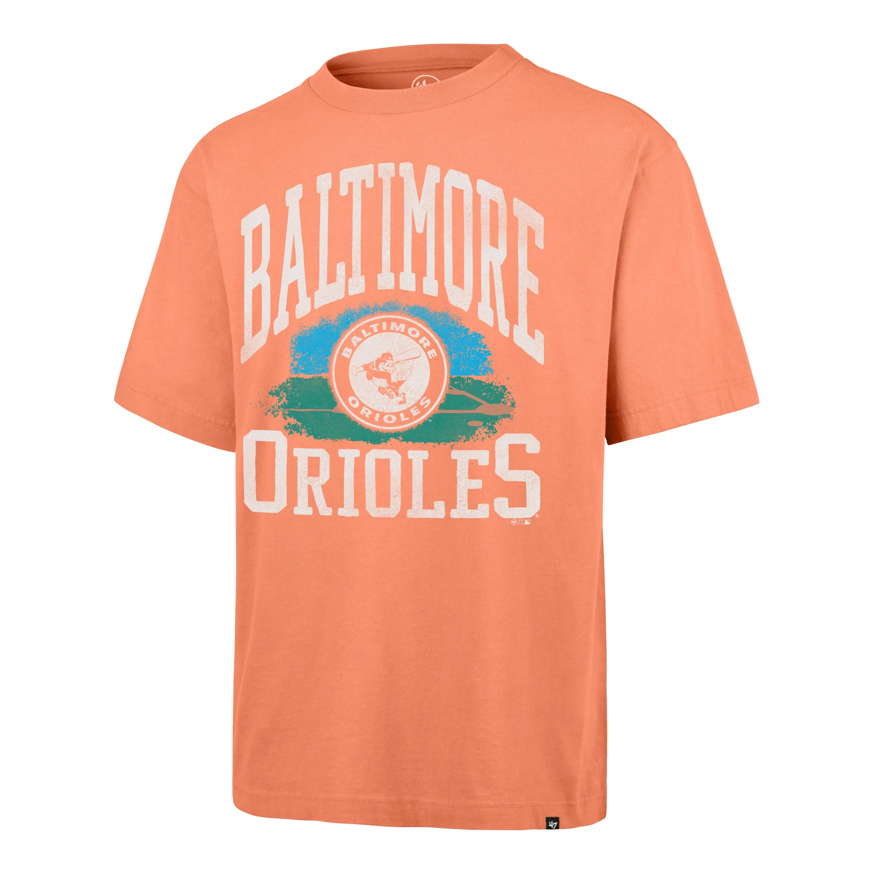 BALTIMORE ORIOLES COOPERSTOWN CLOUDFIELD MONTAUK '47 FOUNDATION TEE sold by 47
