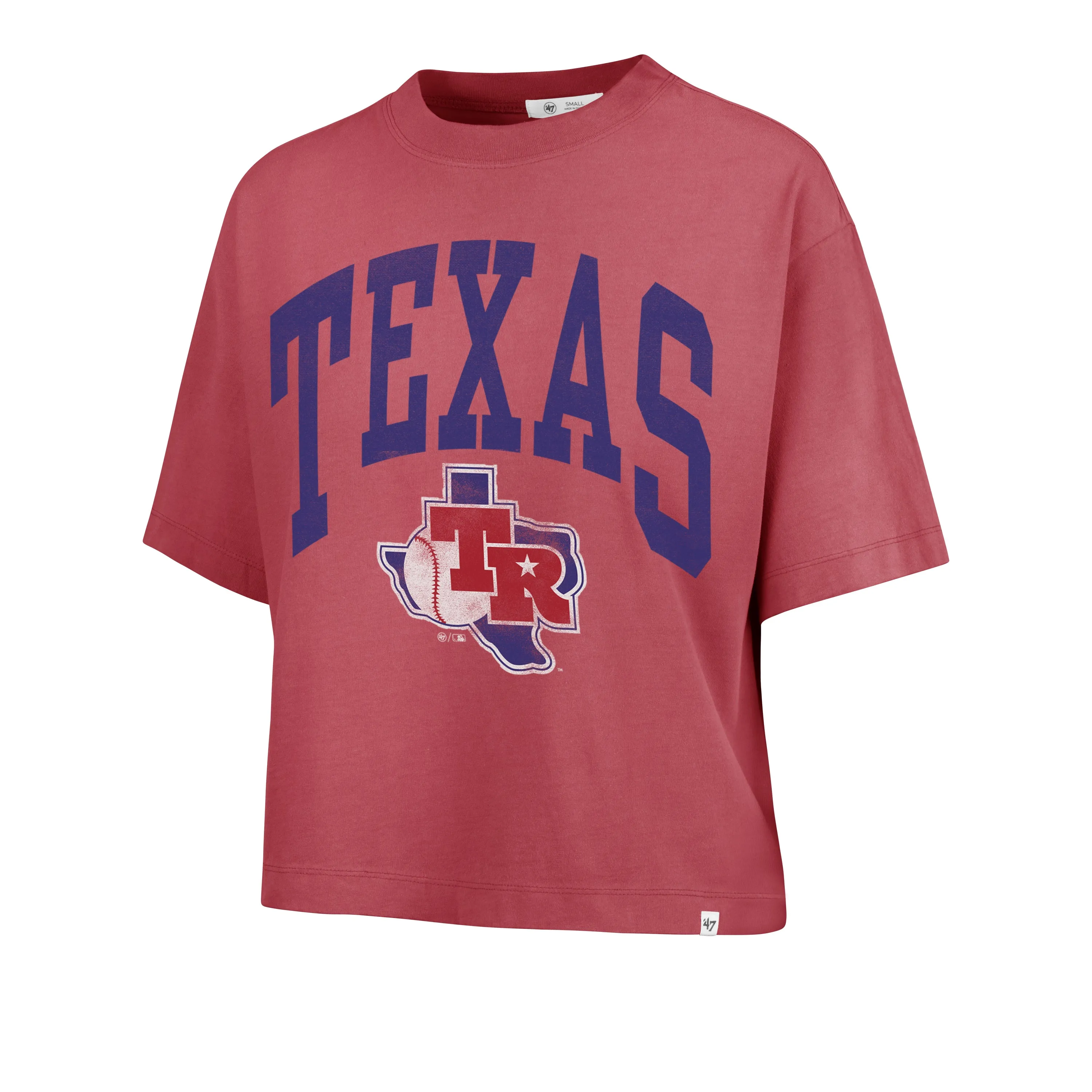 TEXAS RANGERS COOPERSTOWN SHALE '47 MONTAUK CROP TEE WOMENS sold by 47