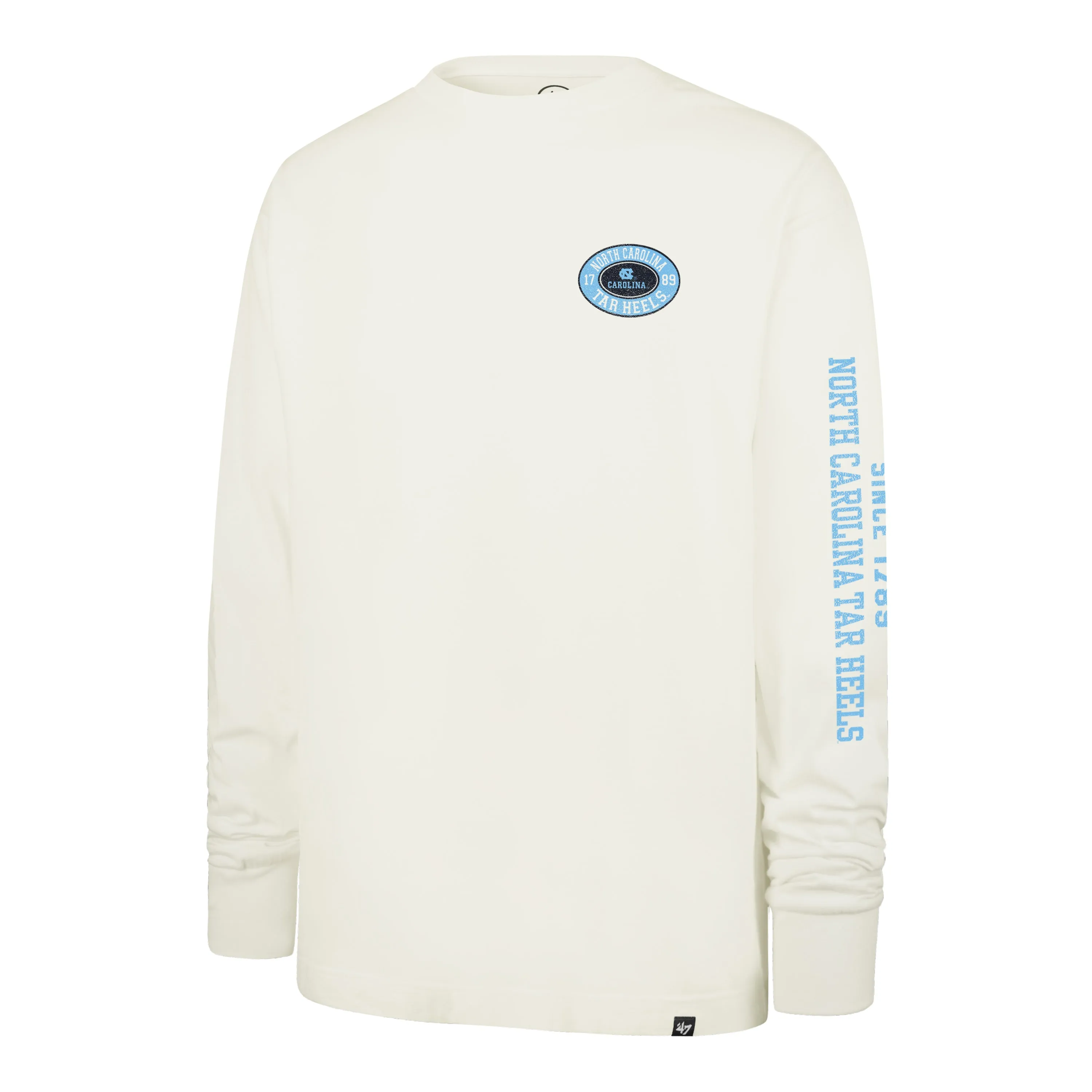 NORTH CAROLINA TAR HEELS UNC TIDE SWEEP MONTAUK '47 FOUNDATION LONG SLEEVE sold by 47