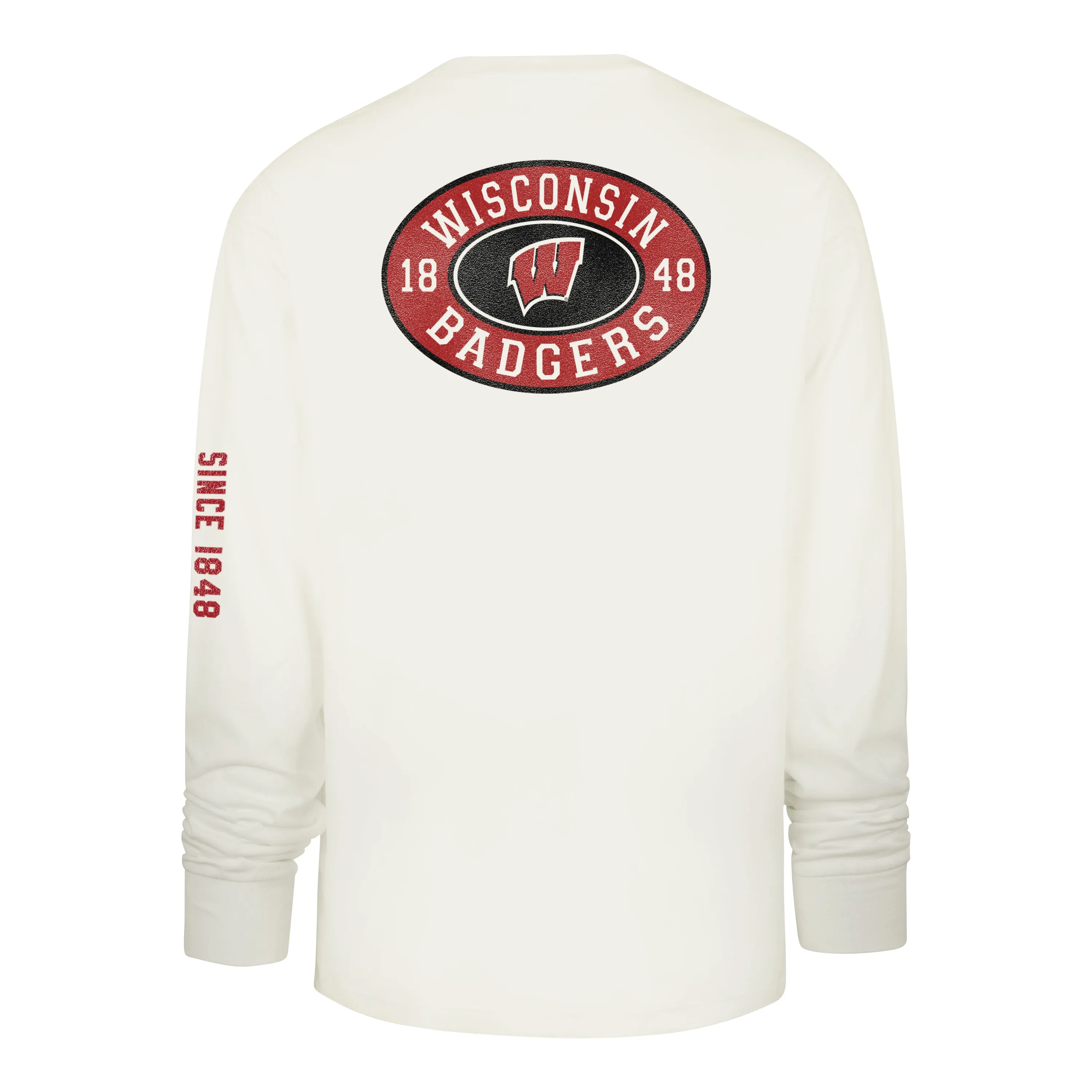WISCONSIN BADGERS TIDE SWEEP '47 MONTAUK FOUNDATION LONG SLEEVE TEE sold by 47 product image thumbnail 2