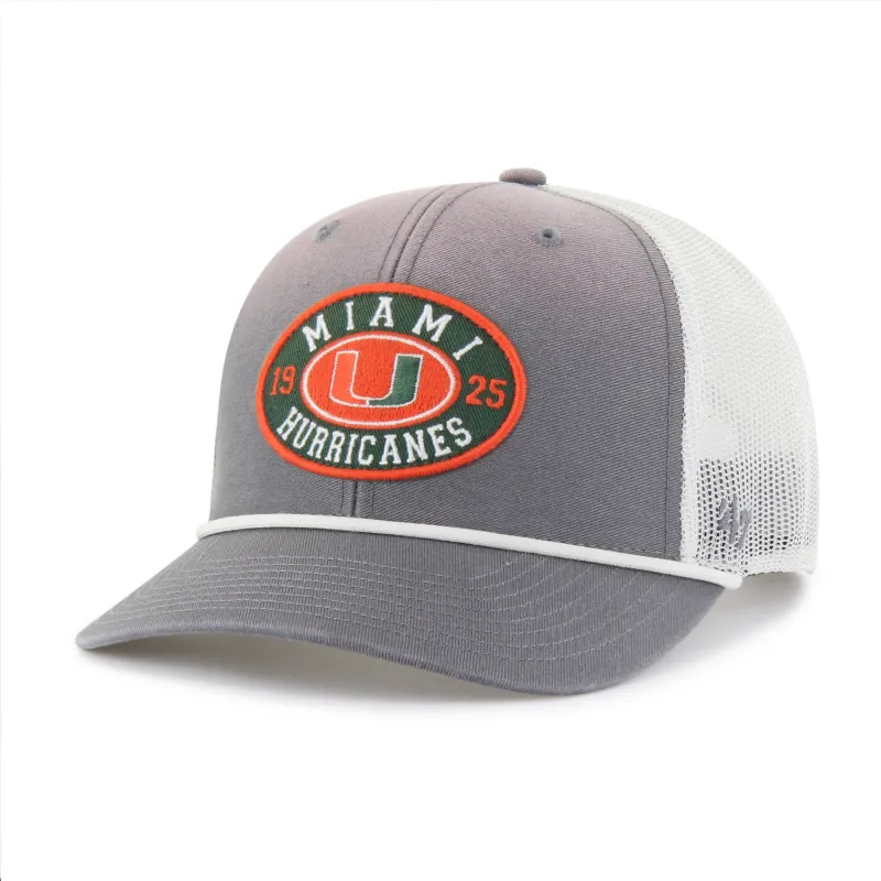 MIAMI HURRICANES TIDE SWEEP ROPE '47 TRUCKER sold by 47