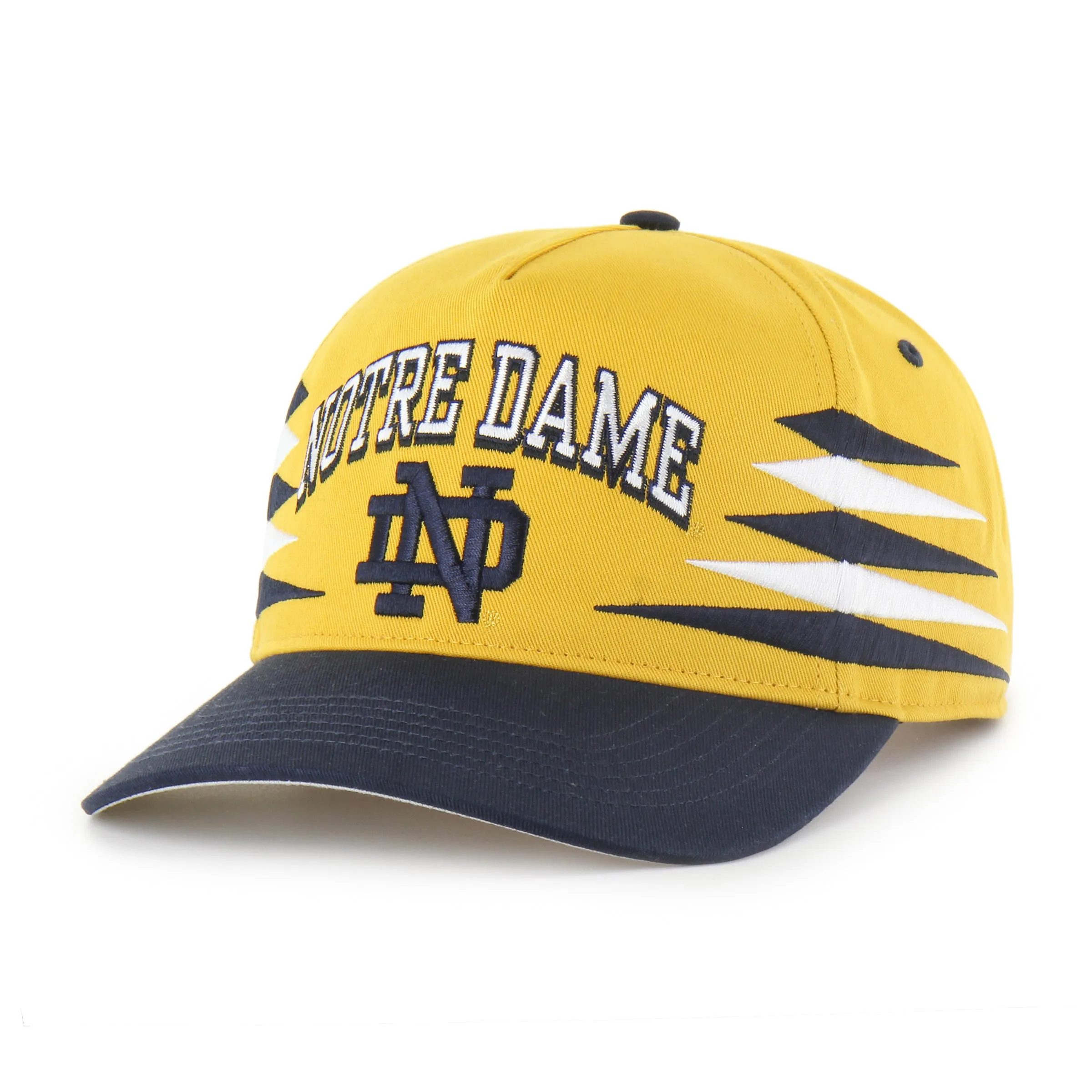 NOTRE DAME FIGHTING IRISH DIAMOND CUT '47 HITCH sold by 47