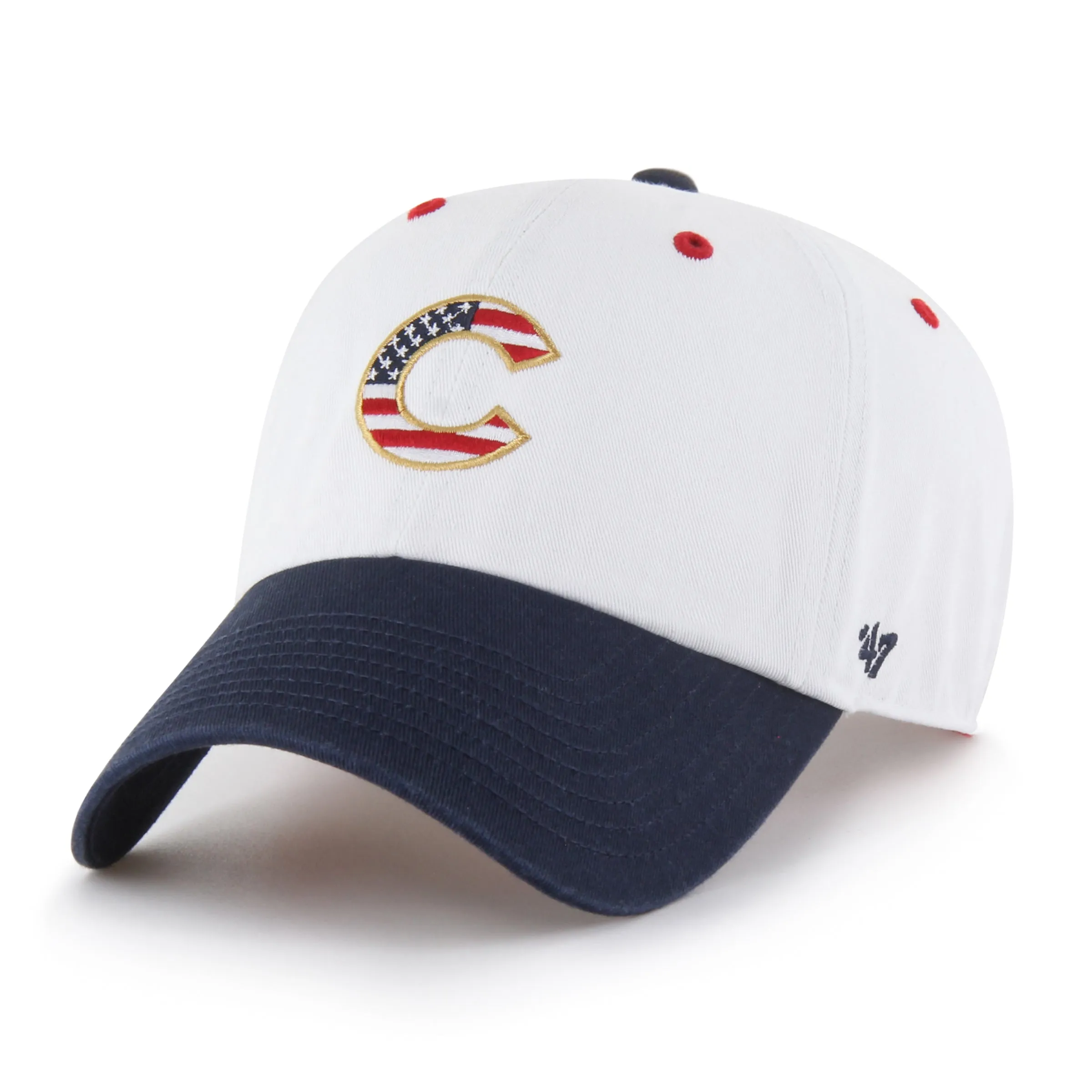 CHICAGO CUBS PATRIOTIC FLAG FILL '47 CLEANUP sold by 47