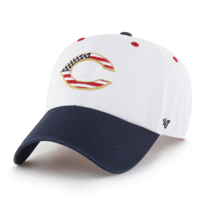 CINCINNATI REDS PATRIOTIC FLAG FILL '47 CLEAN UP sold by 47