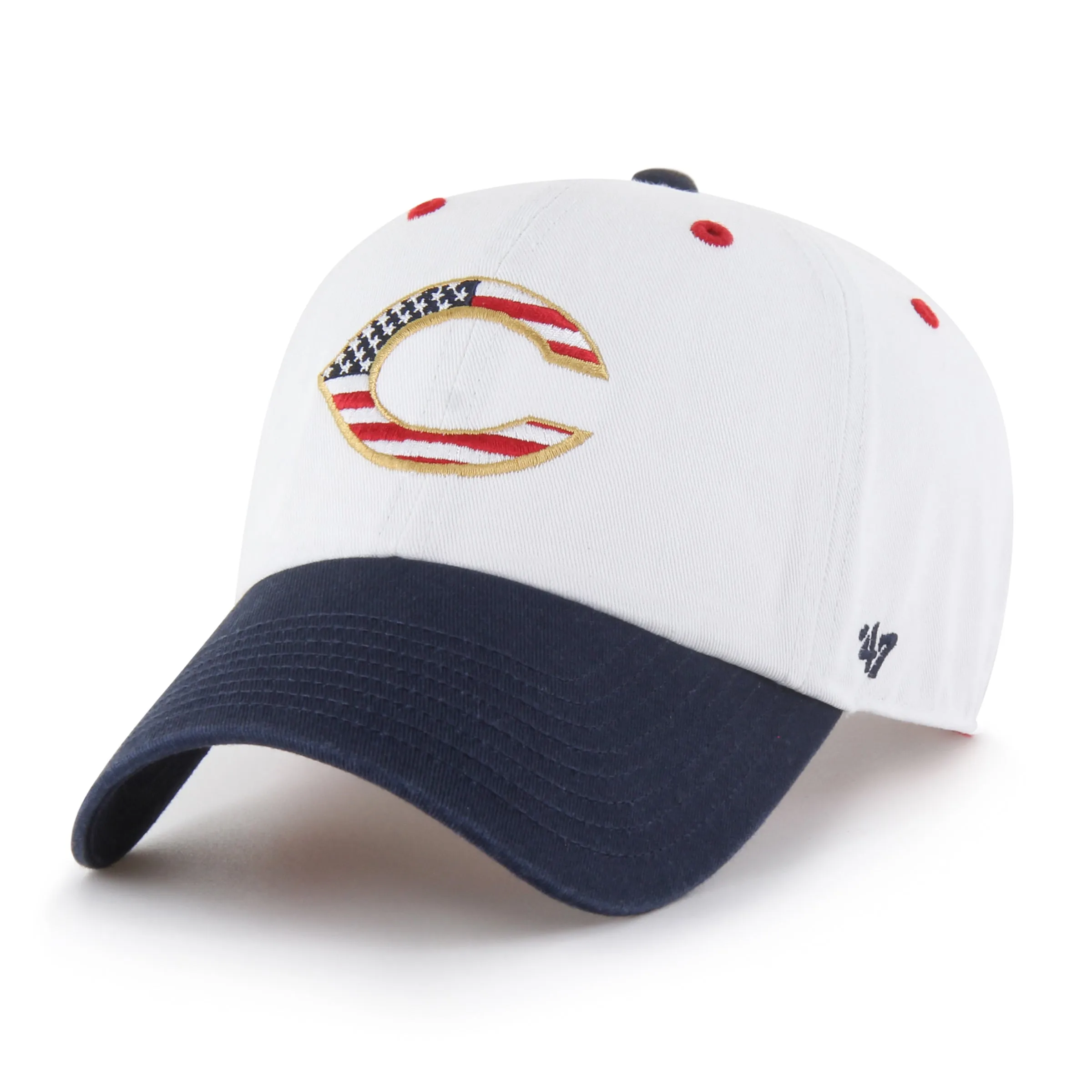 CINCINNATI REDS PATRIOTIC FLAG FILL '47 CLEAN UP sold by 47