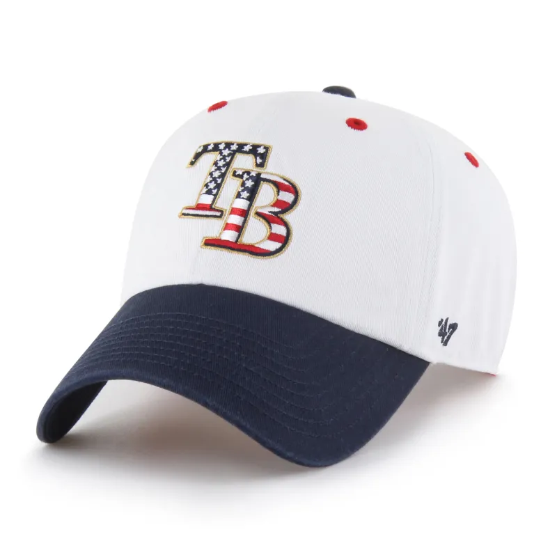 TAMPA BAY RAYS PATRIOTIC FLAG FILL '47 CLEAN UP sold by 47