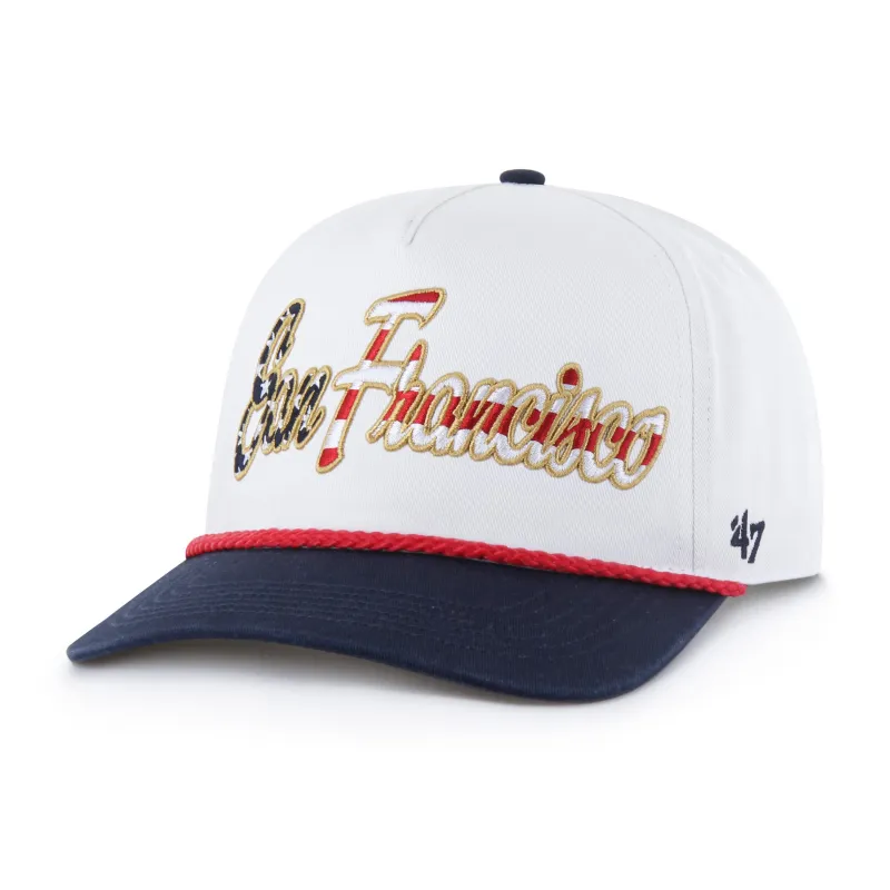 SAN FRANCISCO GIANTS PATRIOTIC OVERHAND '47 HITCH sold by 47