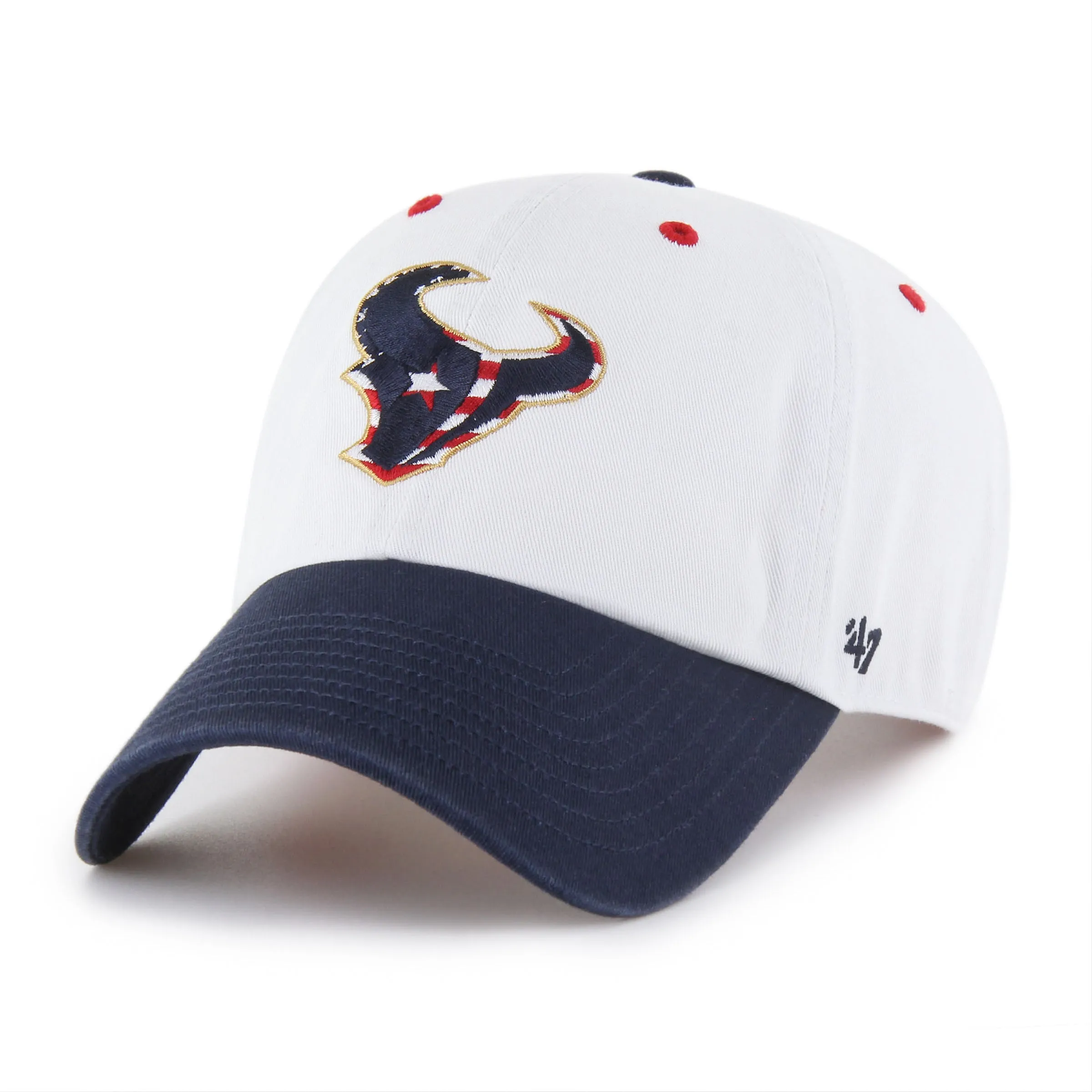 HOUSTON TEXANS PATRIOTIC FLAG FILL '47 CLEAN UP sold by 47