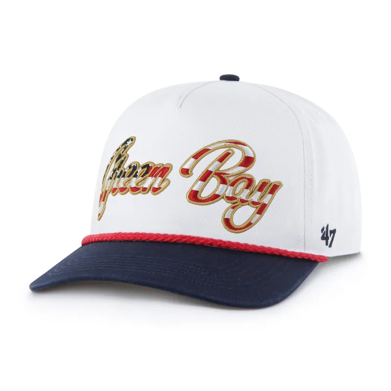 GREEN BAY PACKERS PATRIOTIC OVERHAND '47 HITCH RF RELAXED FIT sold by 47