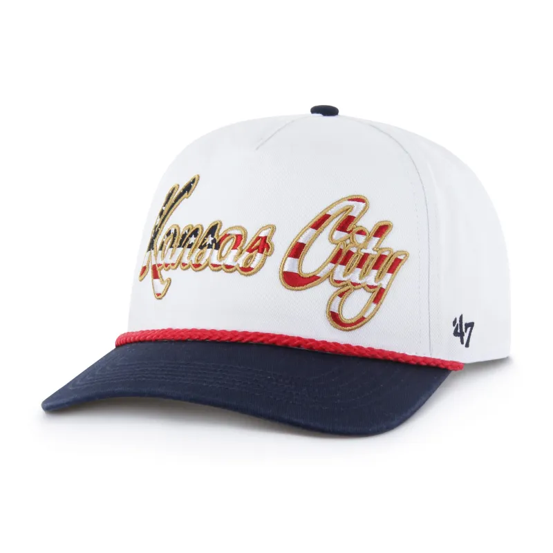 KANSAS CITY CHIEFS PATRIOTIC OVERHAND '47 HITCH RF RELAXED FIT sold by 47