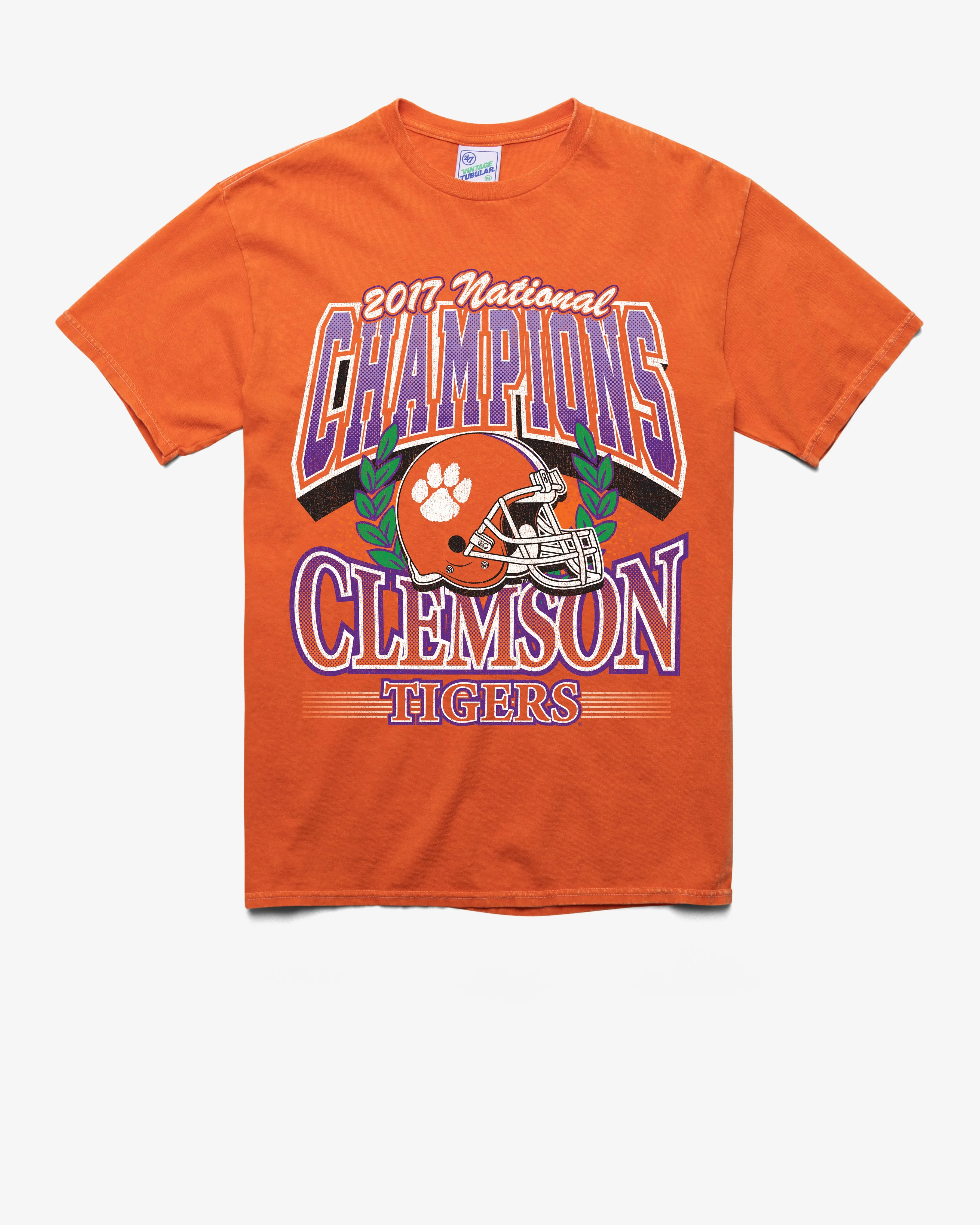 CLEMSON TIGERS H-CHAMPS LOCKER VINTAGE '47 TUBULAR TEE sold by 47