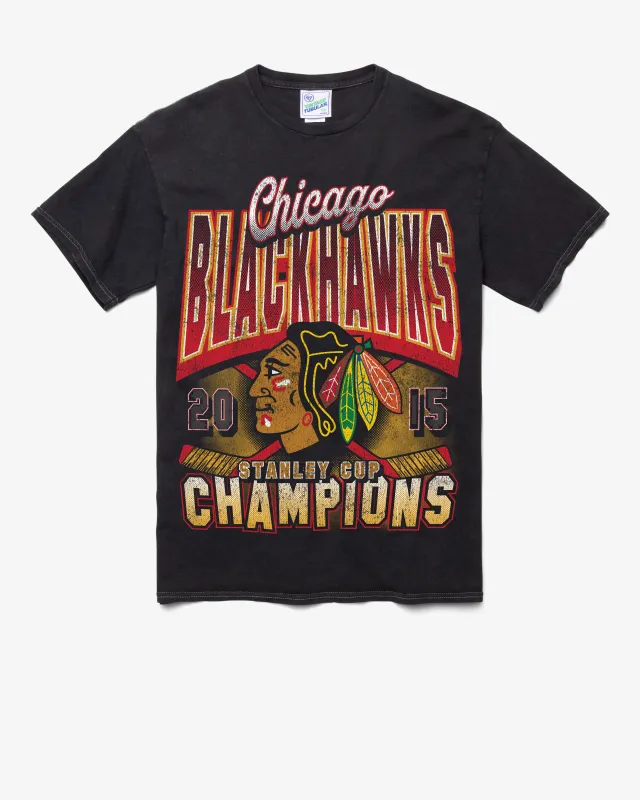 CHICAGO BLACKHAWKS VINTAGE STANLEY LOCKER VINTAGE '47 TUBULAR TEE made by 47