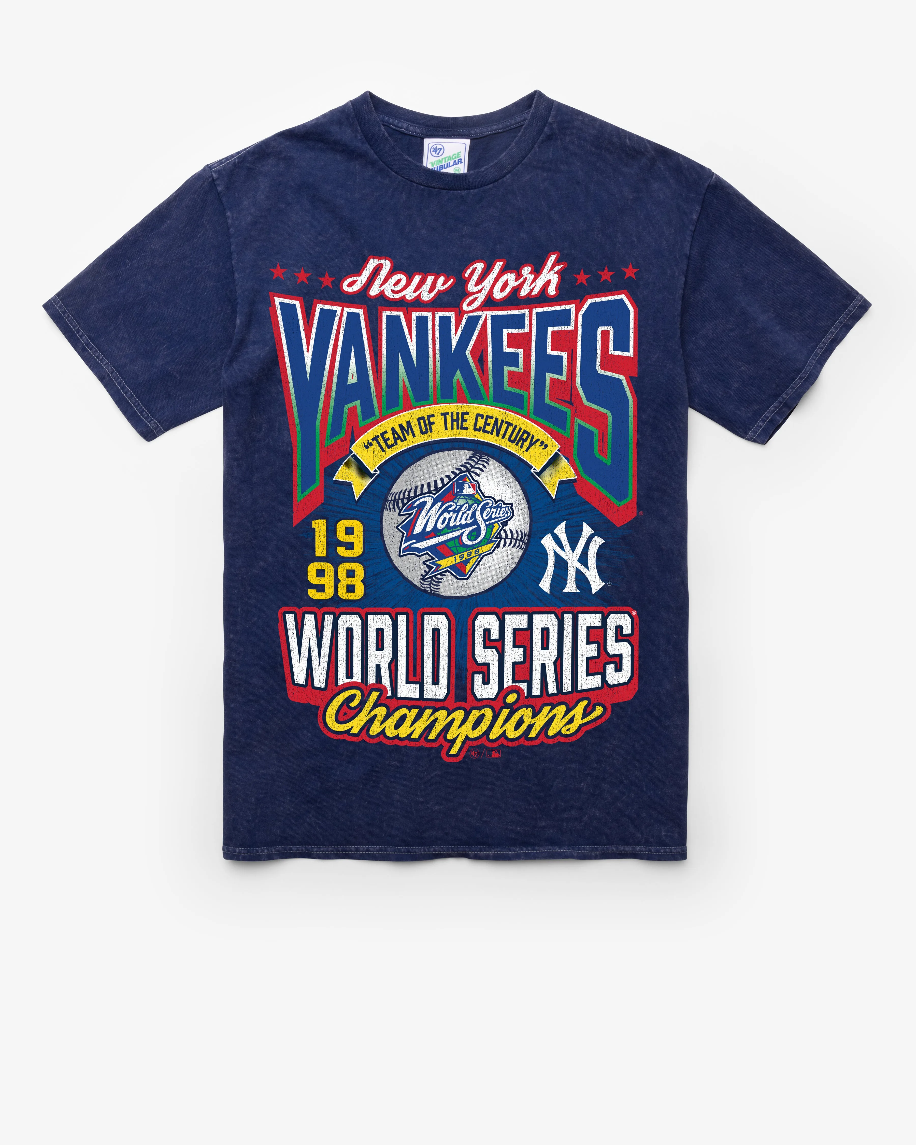 NEW YORK YANKEES COOPERSTOWN WORLD SERIES LOCKER VINTAGE '47 TUBULAR TEE sold by 47