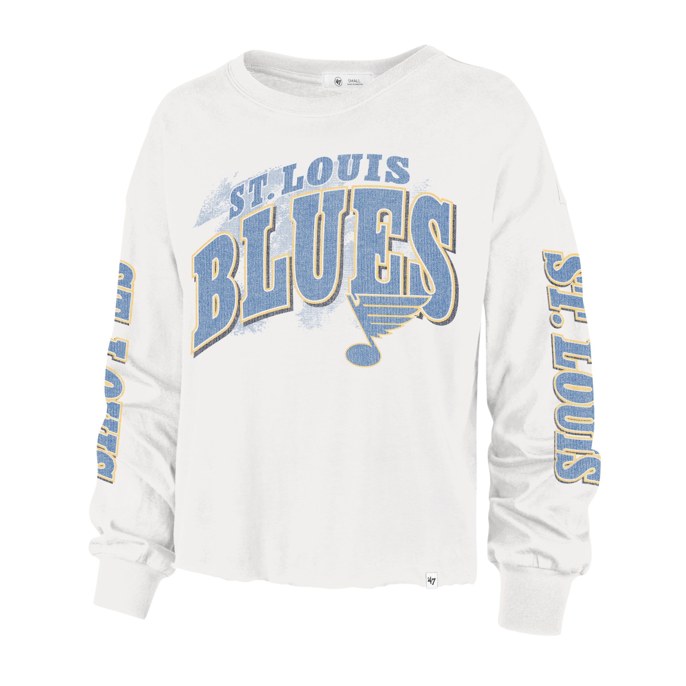 ST. LOUIS BLUES VINTAGE BRUSH BACK '47 PARKWAY LONG SLEEVE WOMENS sold by 47