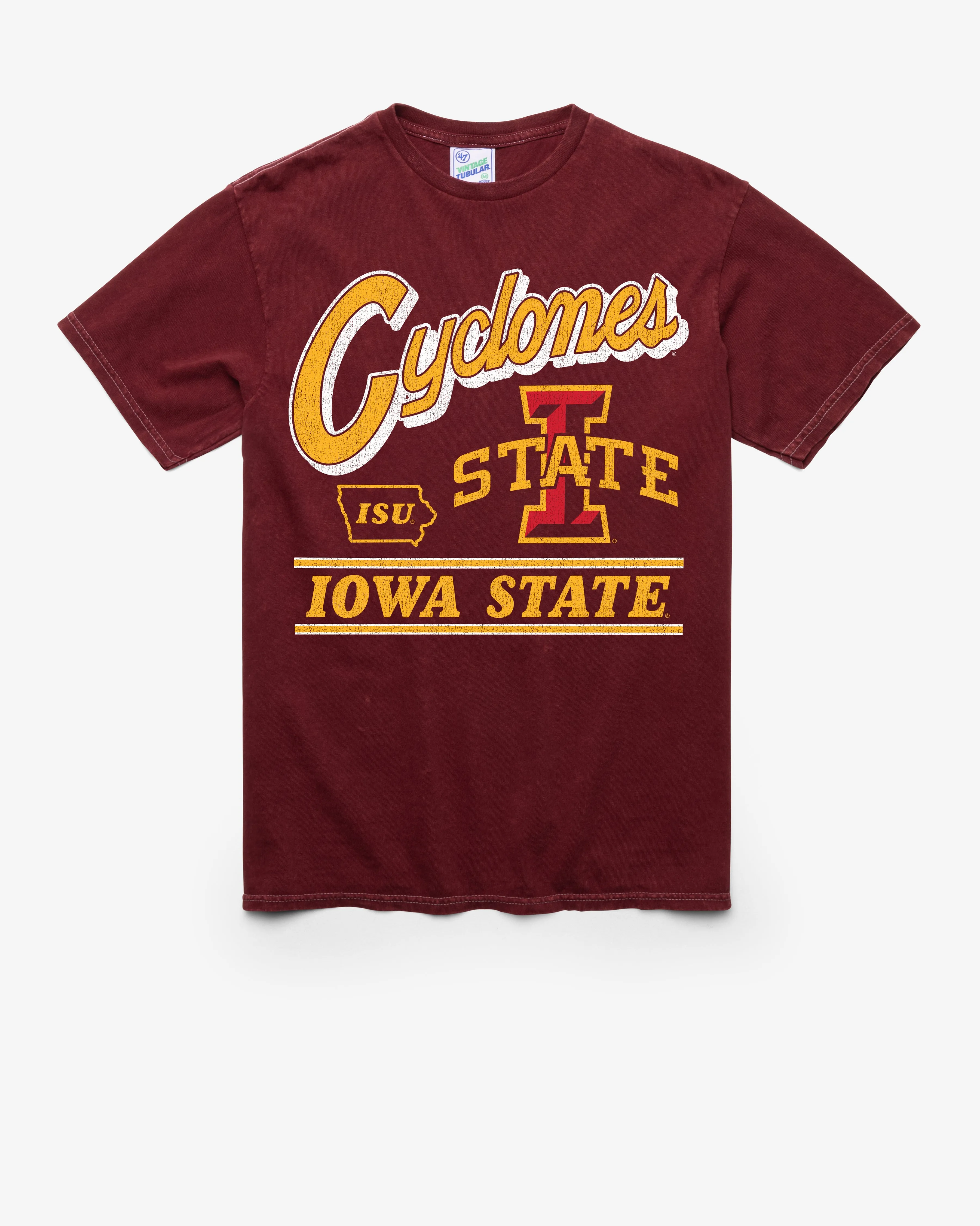 IOWA STATE CYCLONES FLY BY VINTAGE '47 TUBULAR TEE sold by 47