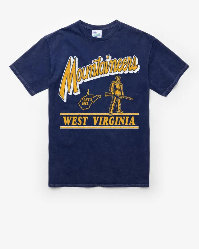 WEST VIRGINIA MOUNTAINEERS FLY BY VINTAGE '47 TUBULAR TEE sold by 47