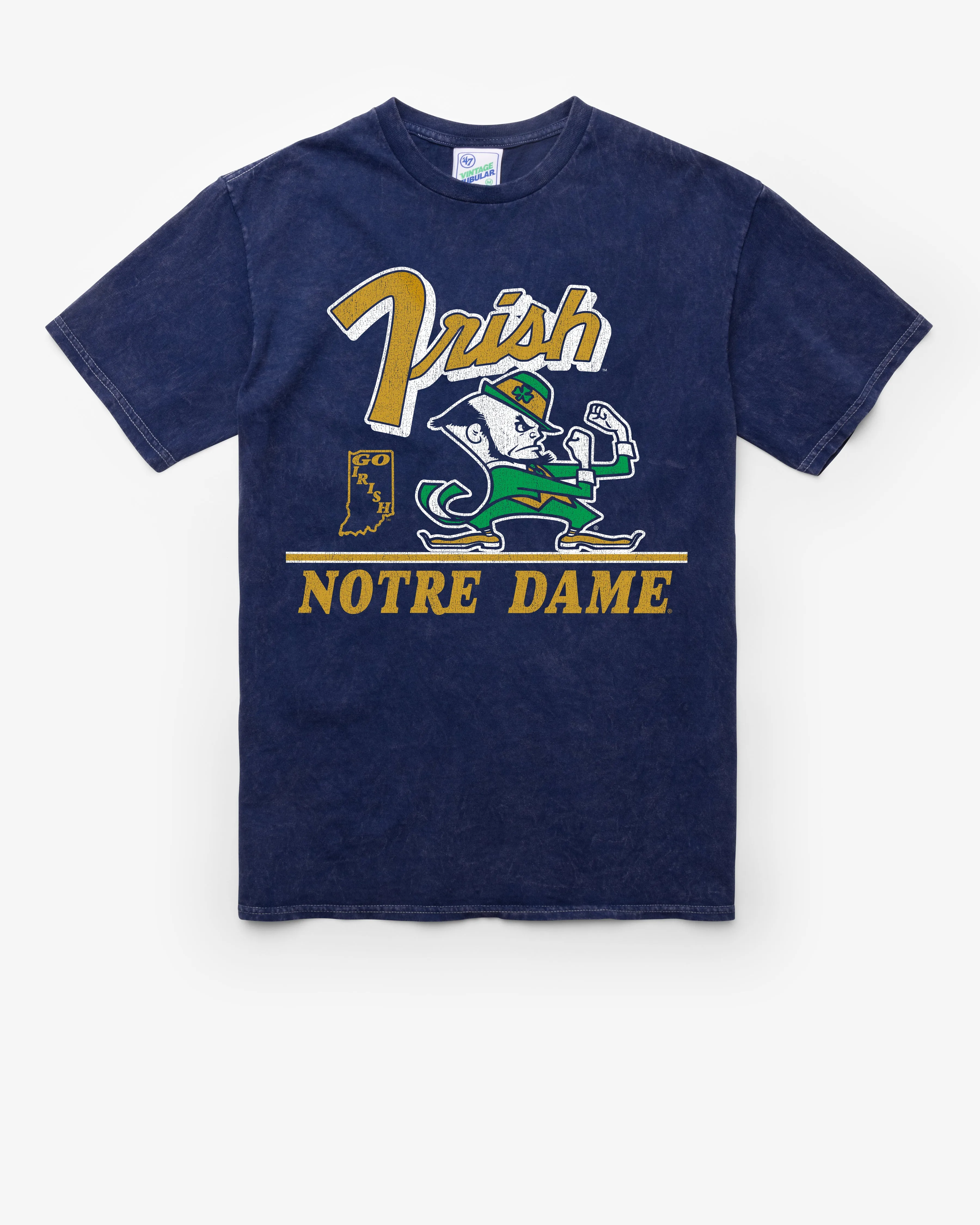 NOTRE DAME FIGHTING IRISH FLY BY VINTAGE '47 TUBULAR TEE sold by 47