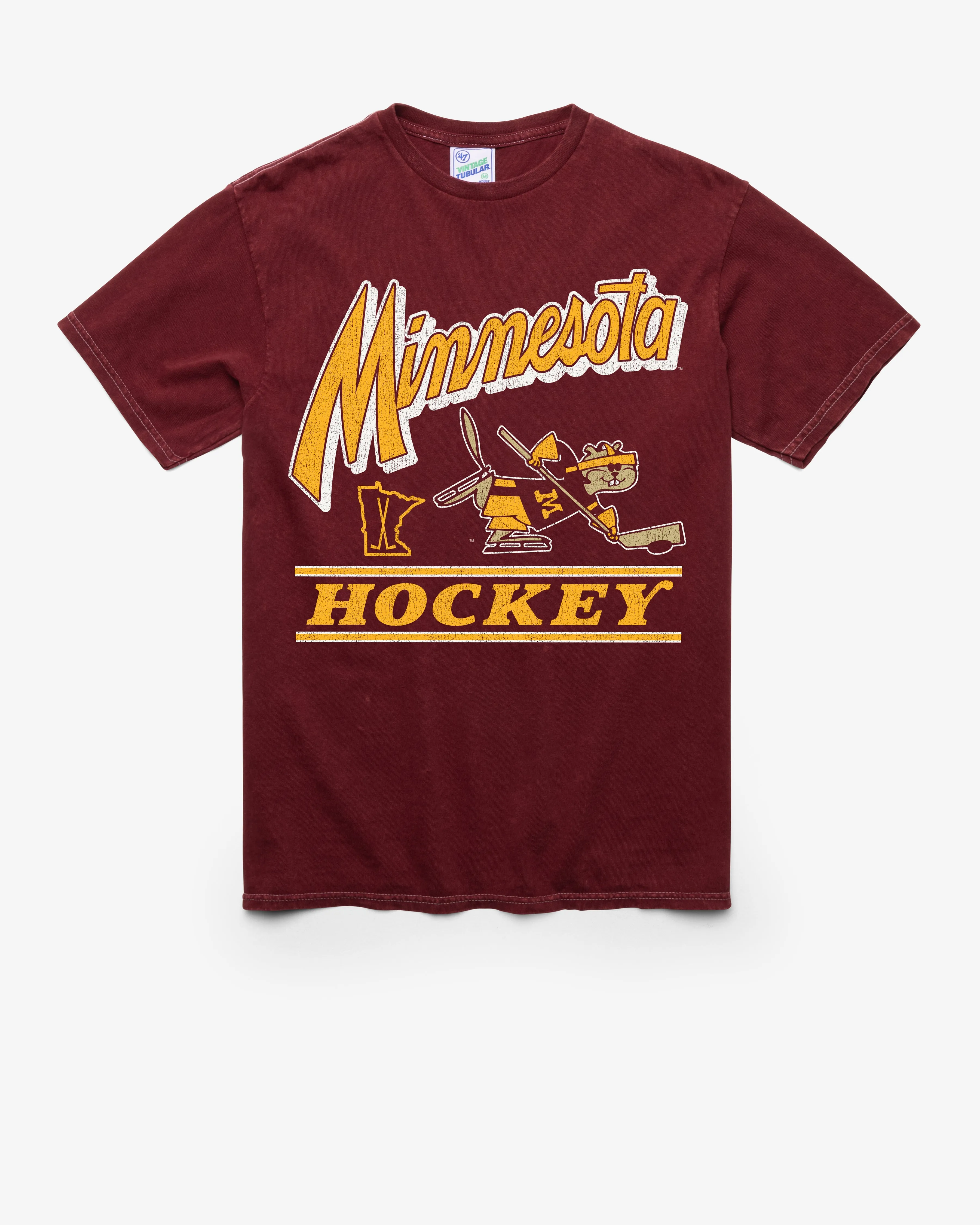 MINNESOTA GOLDEN GOPHERS FLY BY VINTAGE '47 TUBULAR TEE sold by 47