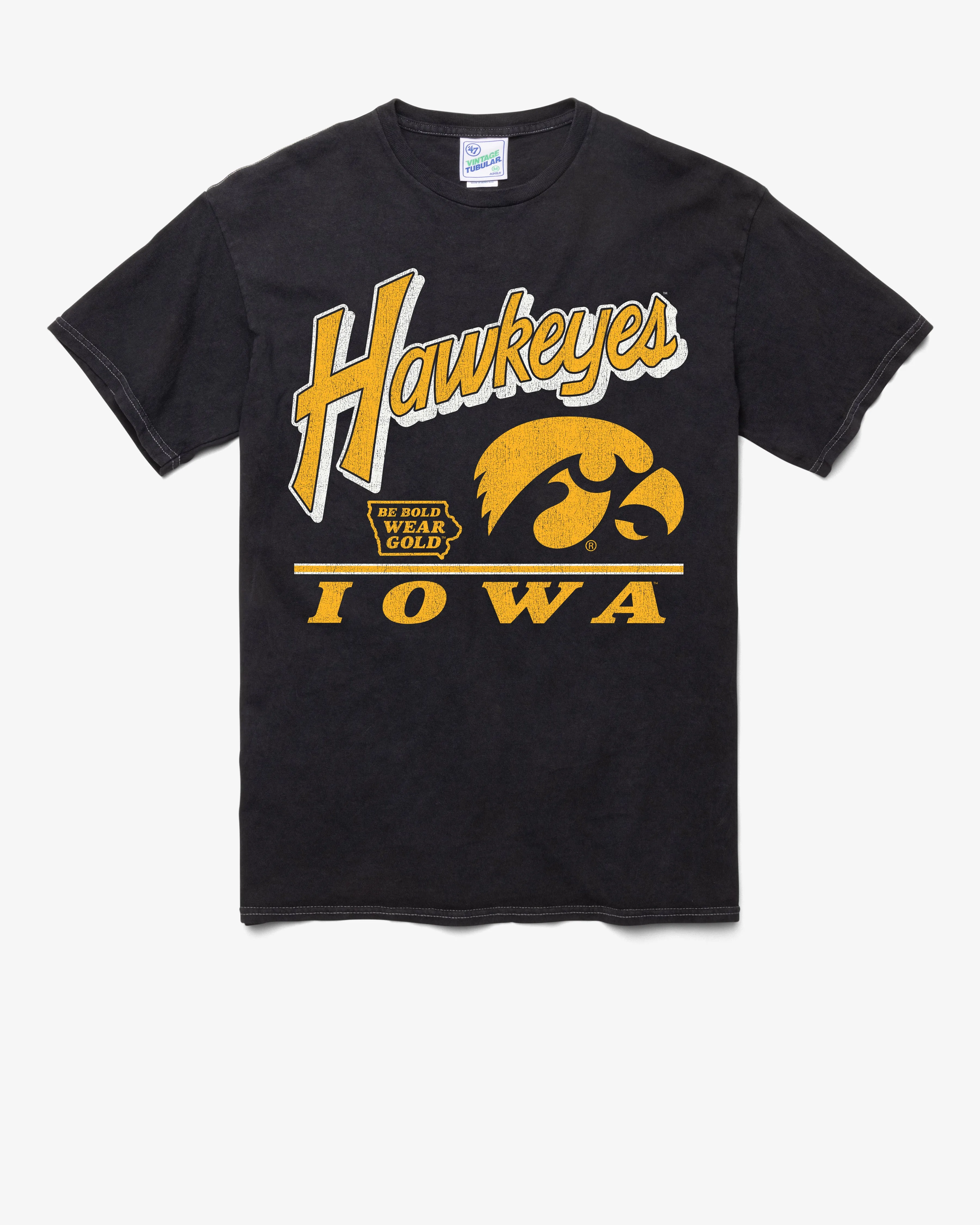 IOWA HAWKEYES FLY BY VINTAGE '47 TUBULAR TEE sold by 47