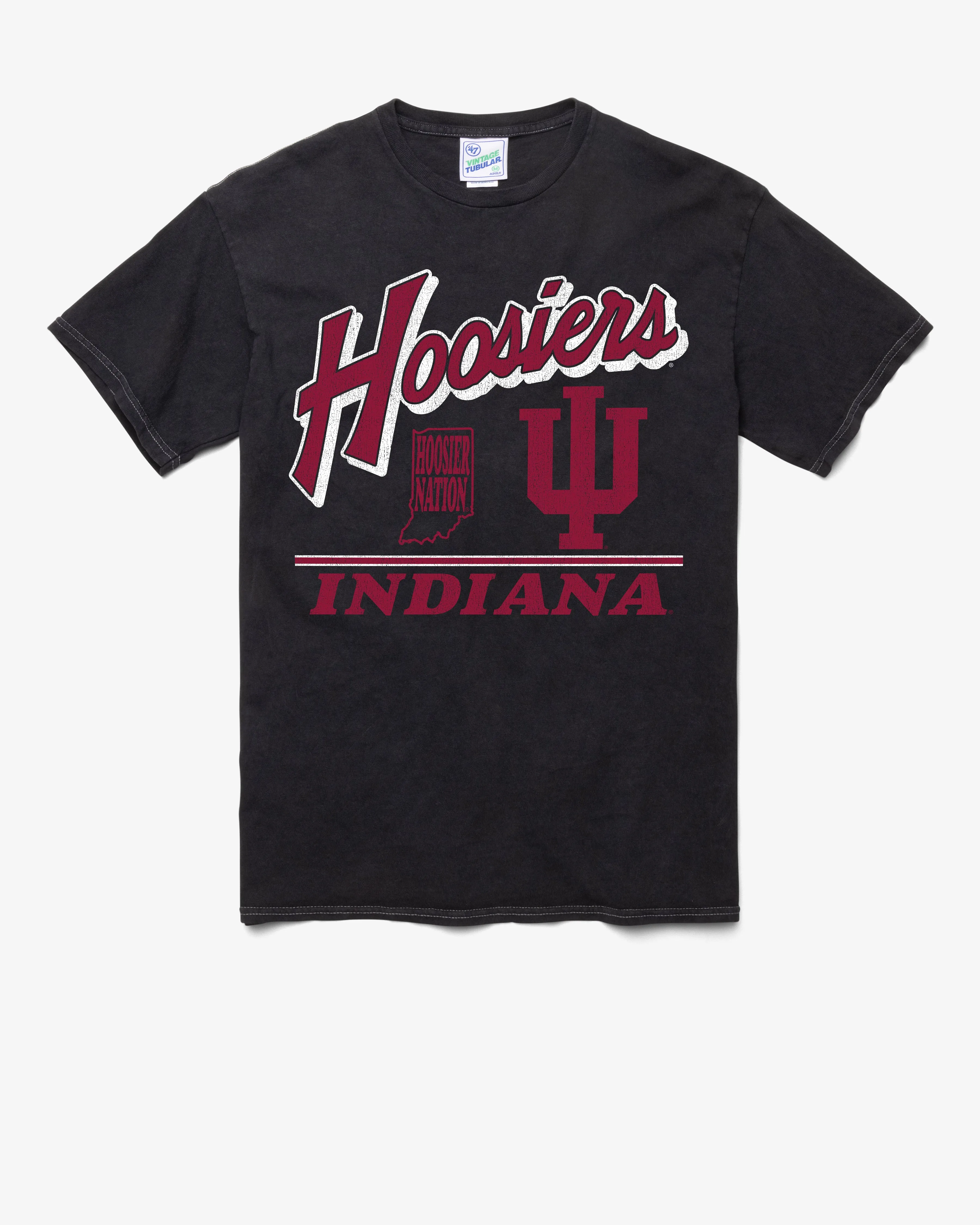 INDIANA HOOSIERS FLY BY VINTAGE '47 TUBULAR TEE sold by 47